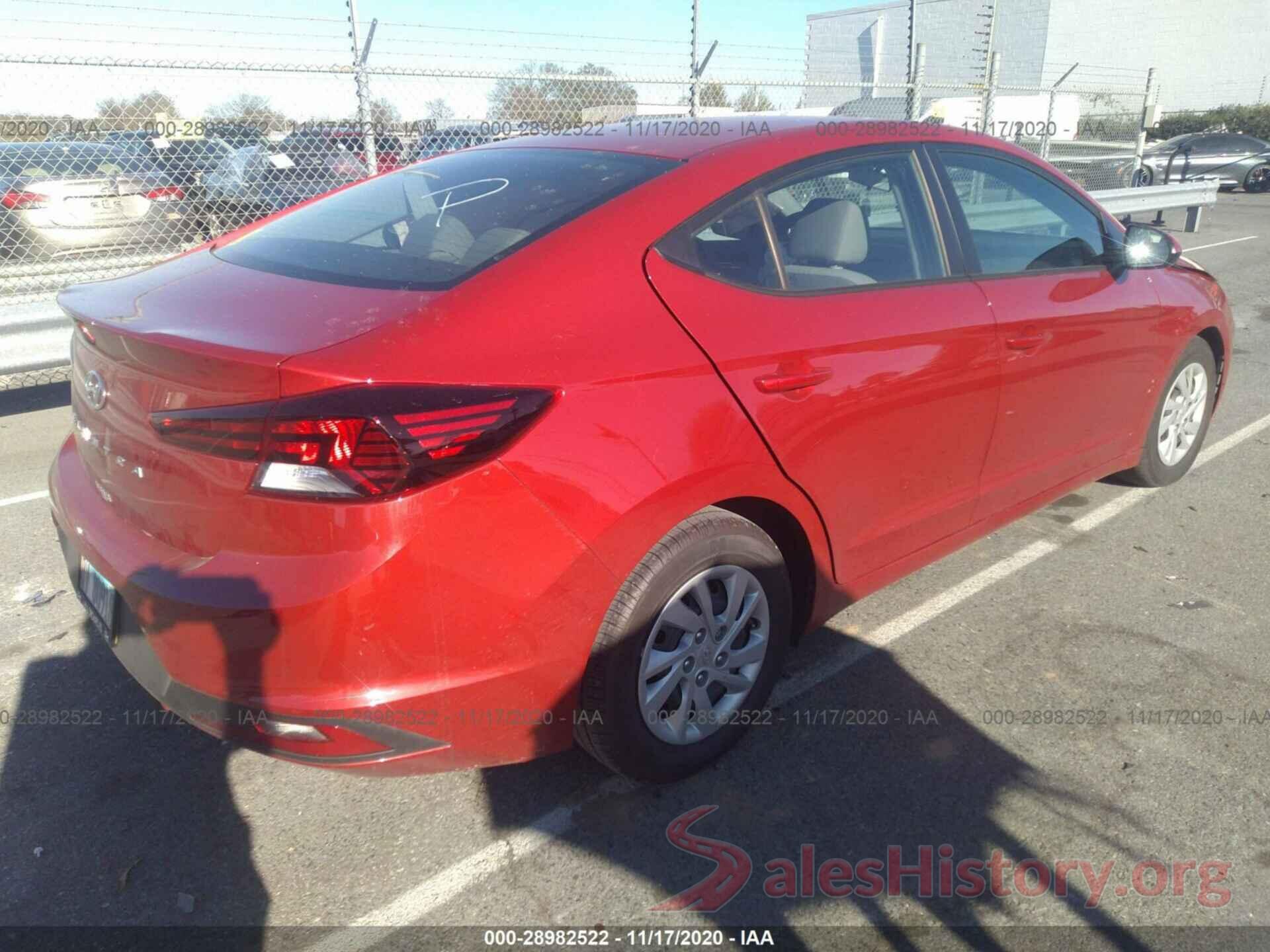 5NPD74LF6LH518951 2020 HYUNDAI ELANTRA