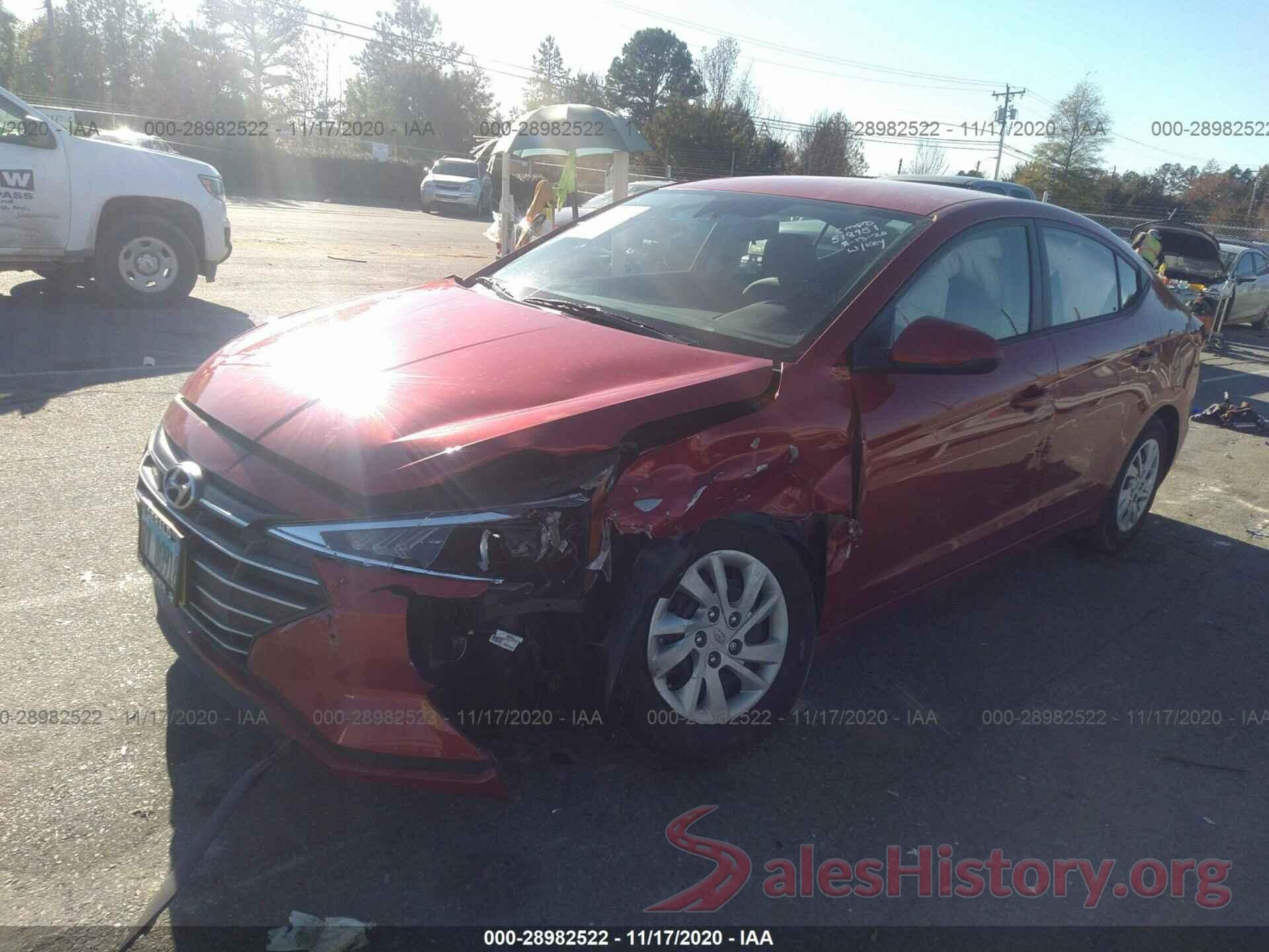 5NPD74LF6LH518951 2020 HYUNDAI ELANTRA