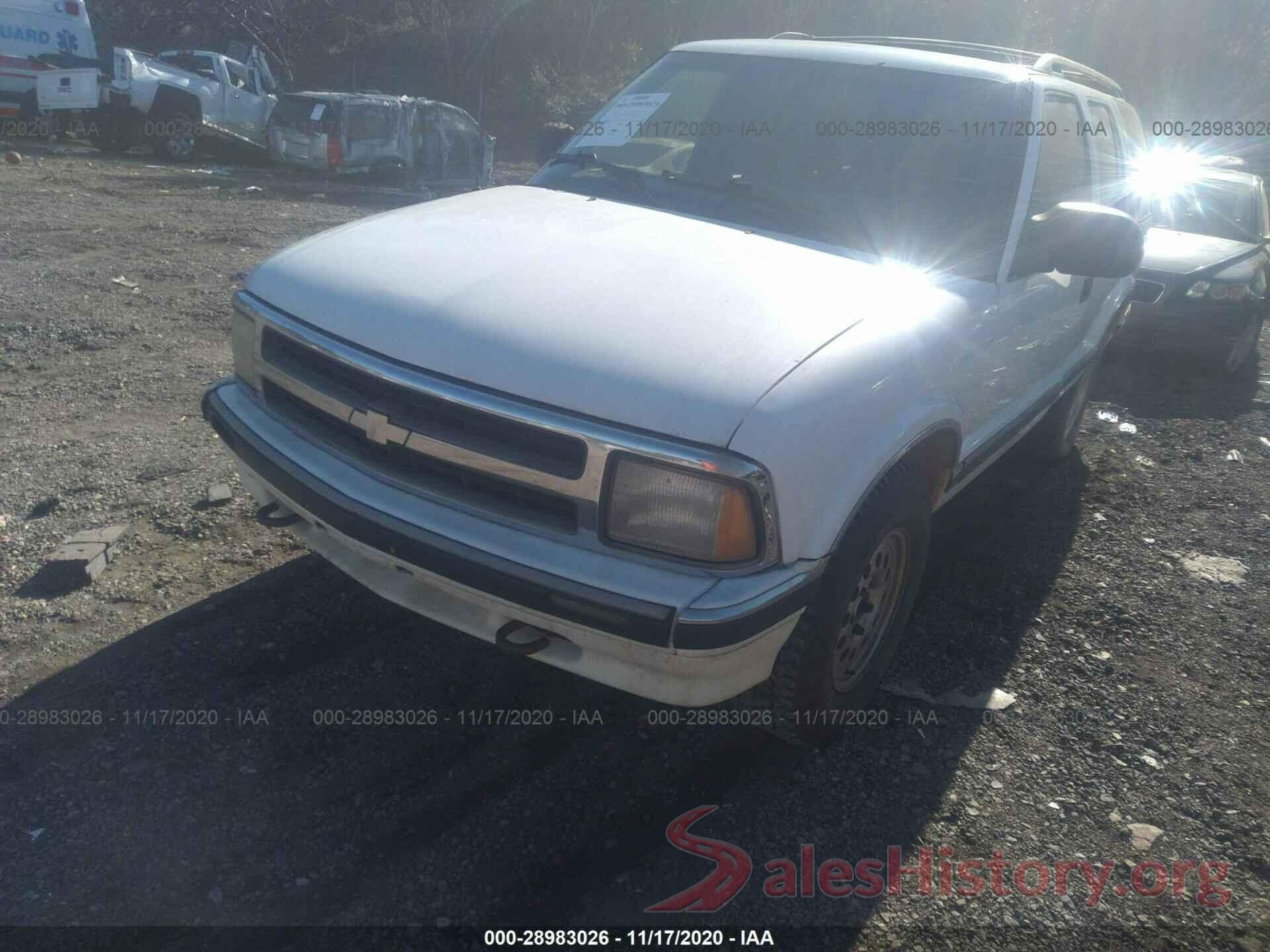 1GNDT13W9V2139030 1997 CHEVROLET BLAZER