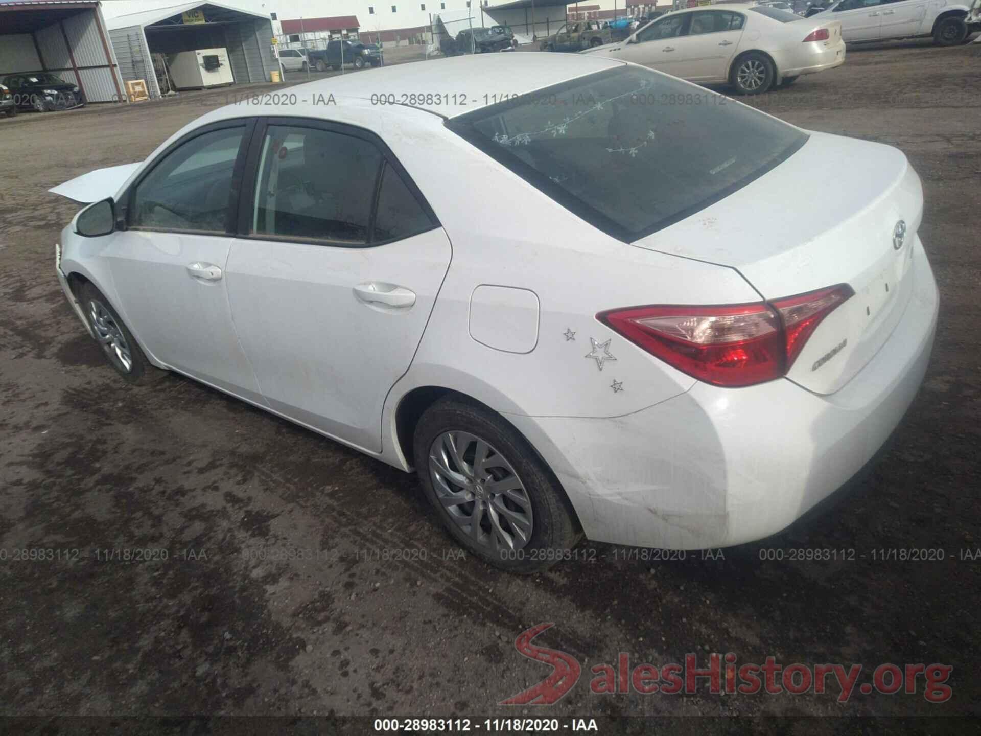 2T1BURHE6KC143187 2019 TOYOTA COROLLA