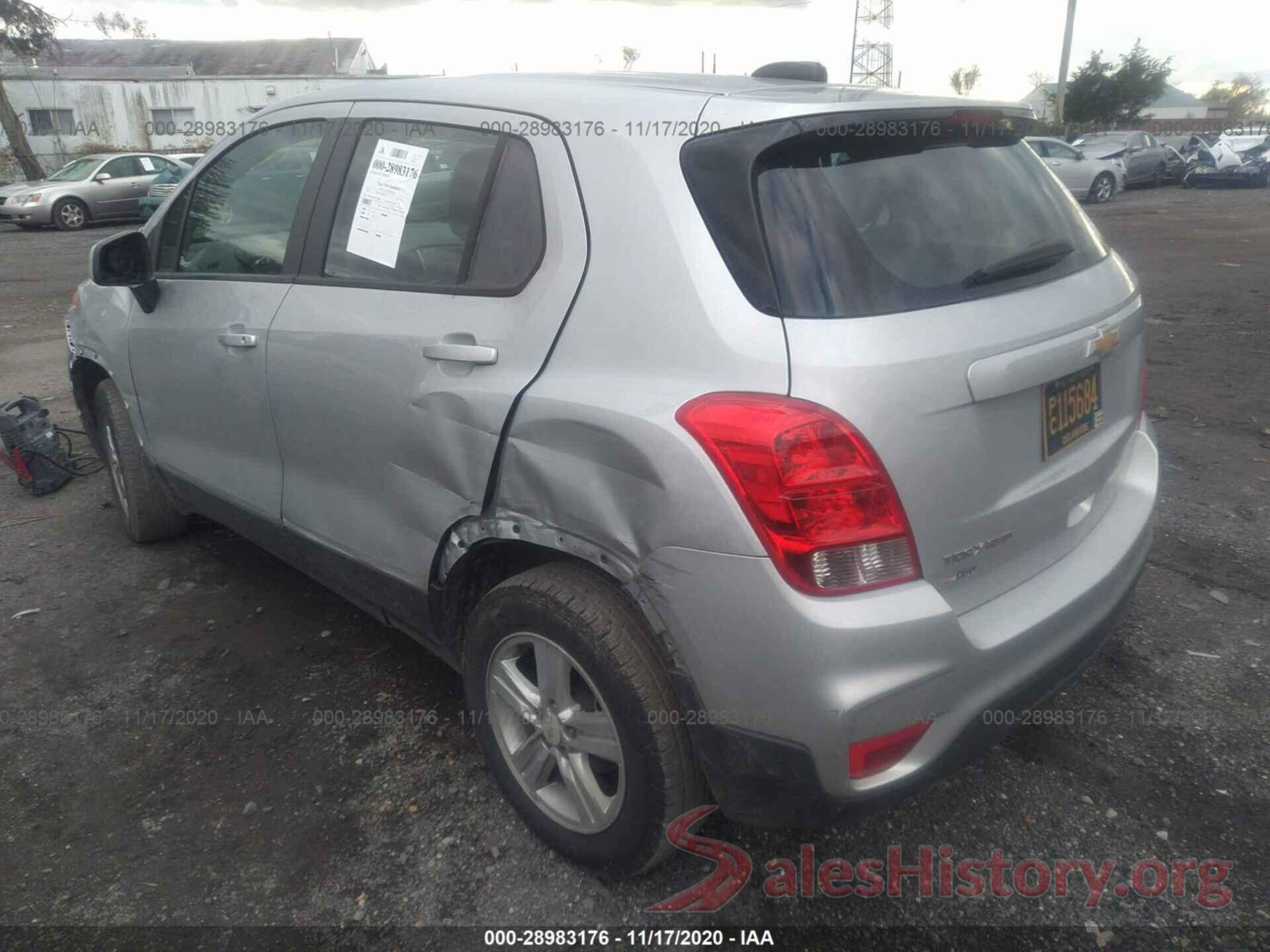 3GNCJNSB4HL268254 2017 CHEVROLET TRAX