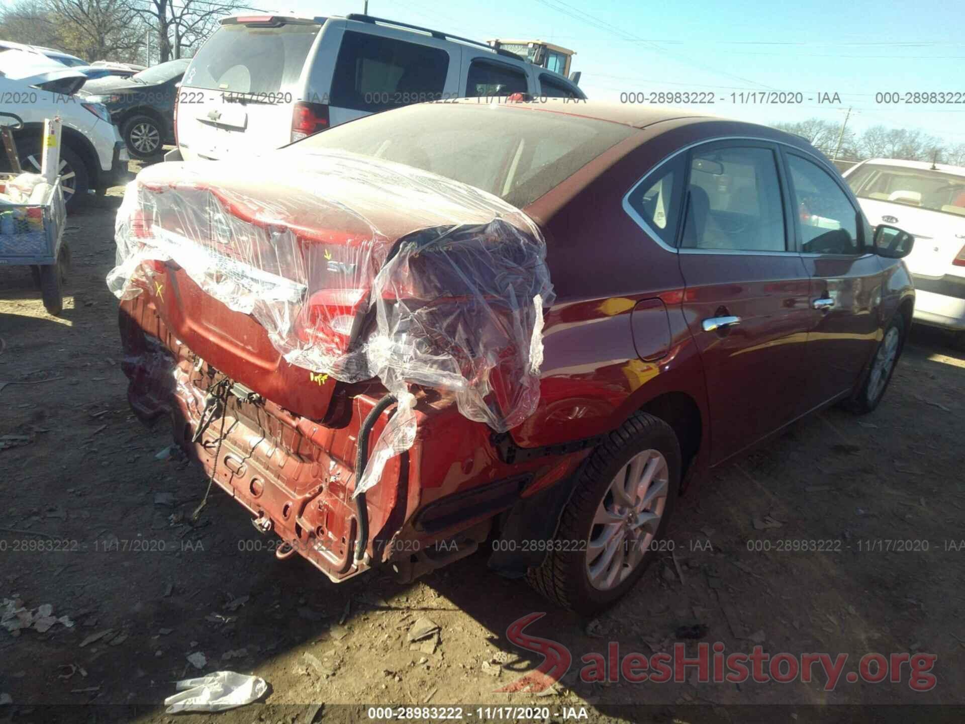 3N1AB7AP3KY387786 2019 NISSAN SENTRA