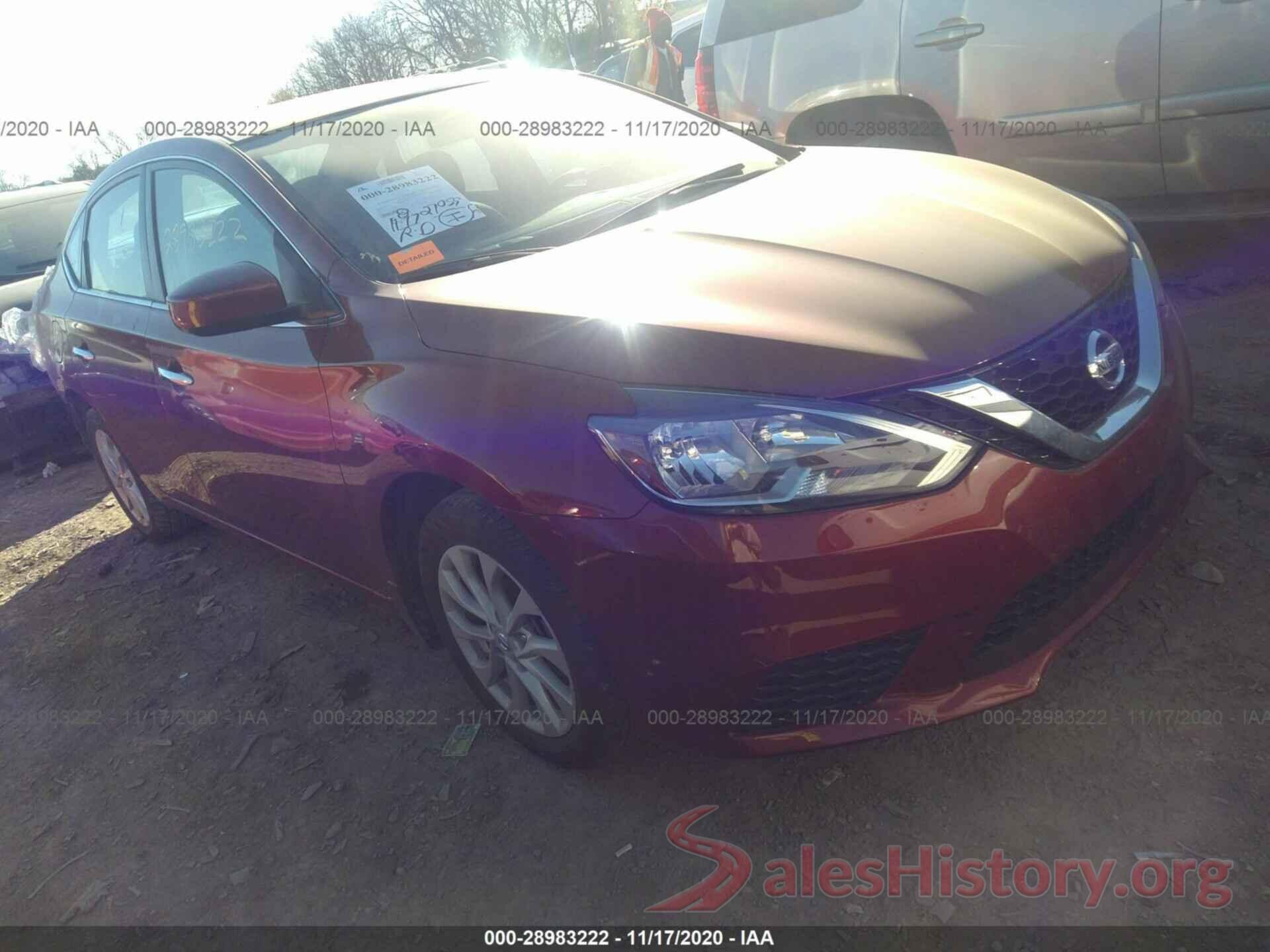 3N1AB7AP3KY387786 2019 NISSAN SENTRA