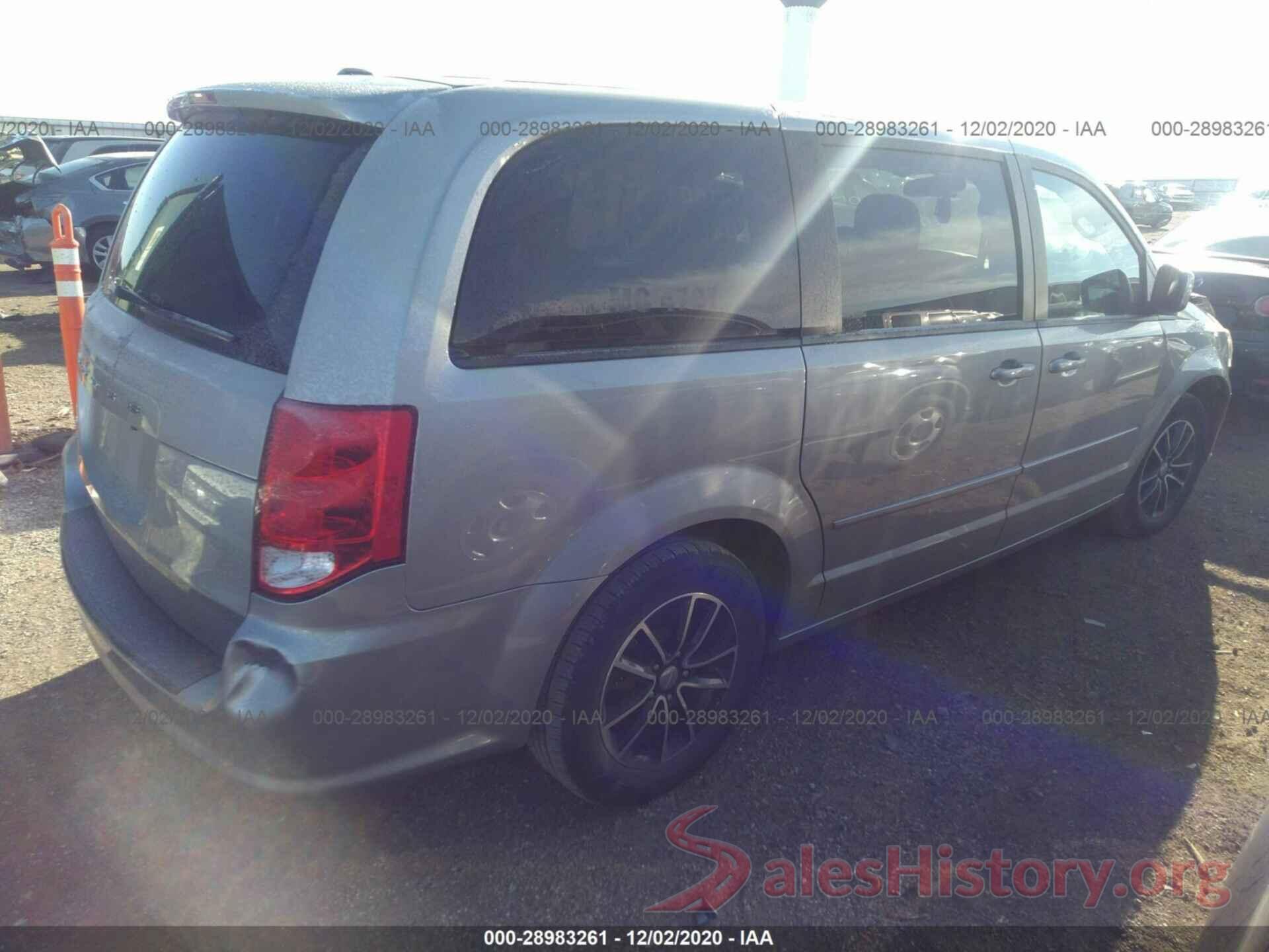 2C4RDGBG4HR856675 2017 DODGE GRAND CARAVAN