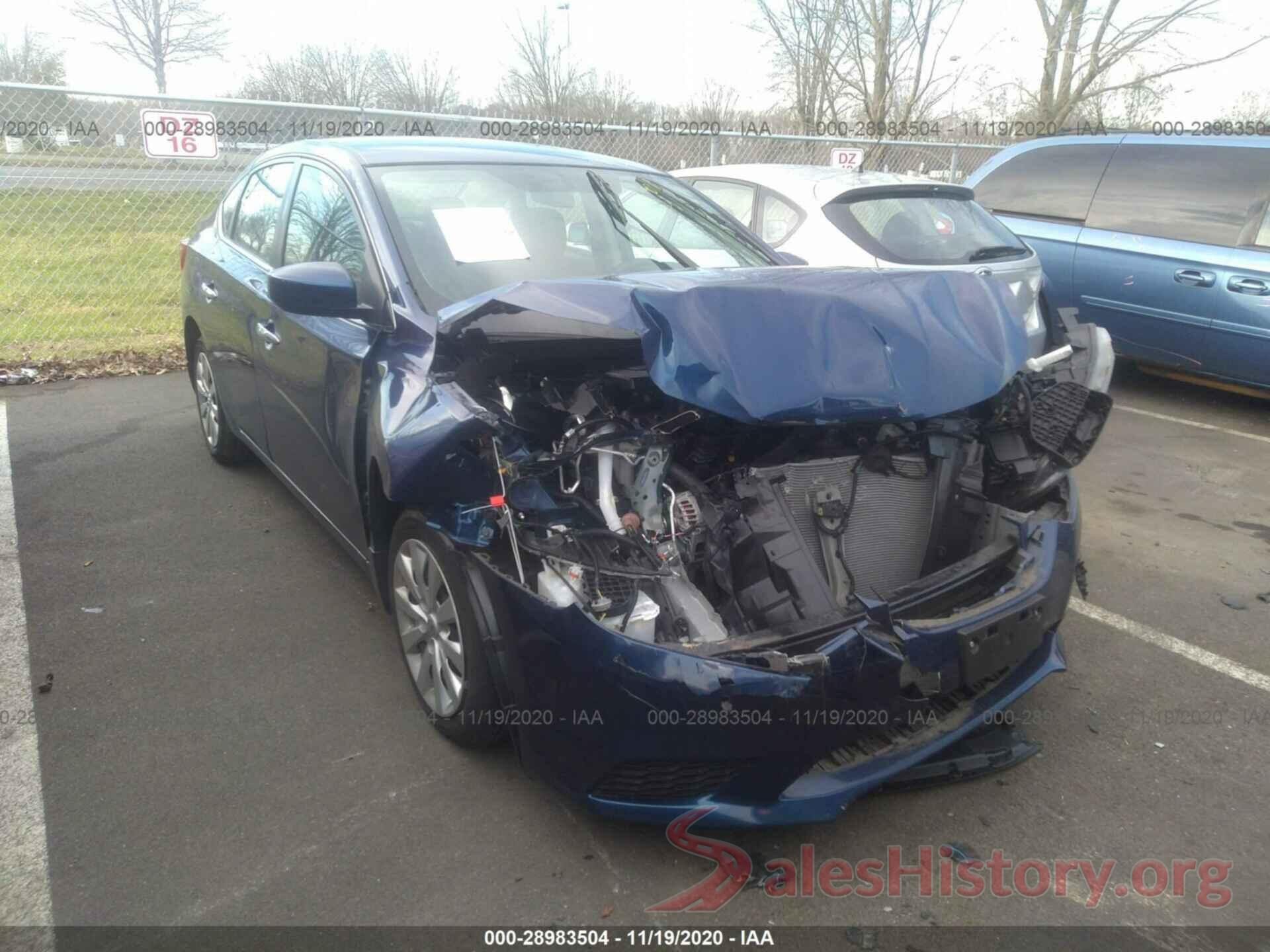 3N1AB7APXHY334219 2017 NISSAN SENTRA