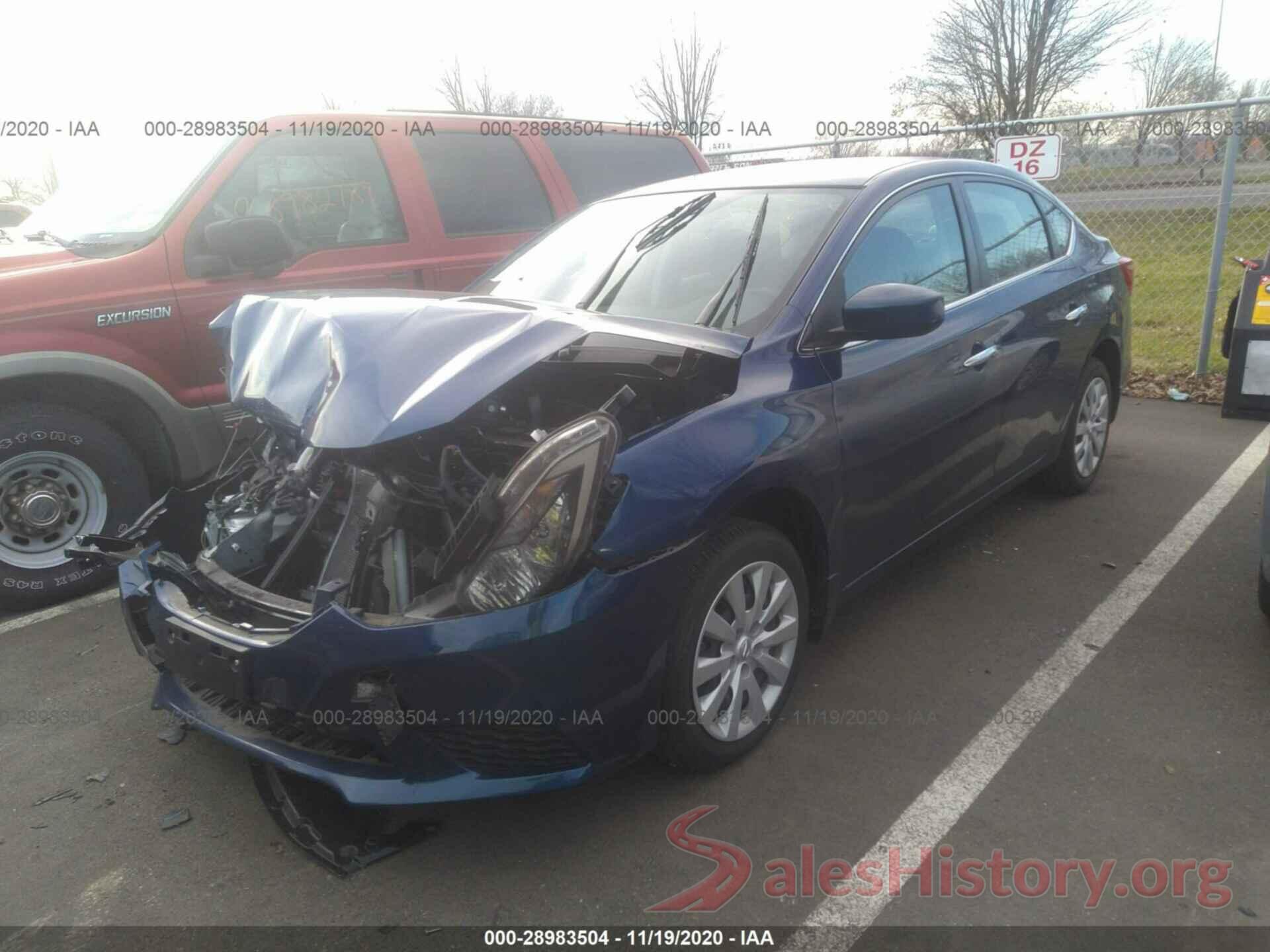 3N1AB7APXHY334219 2017 NISSAN SENTRA