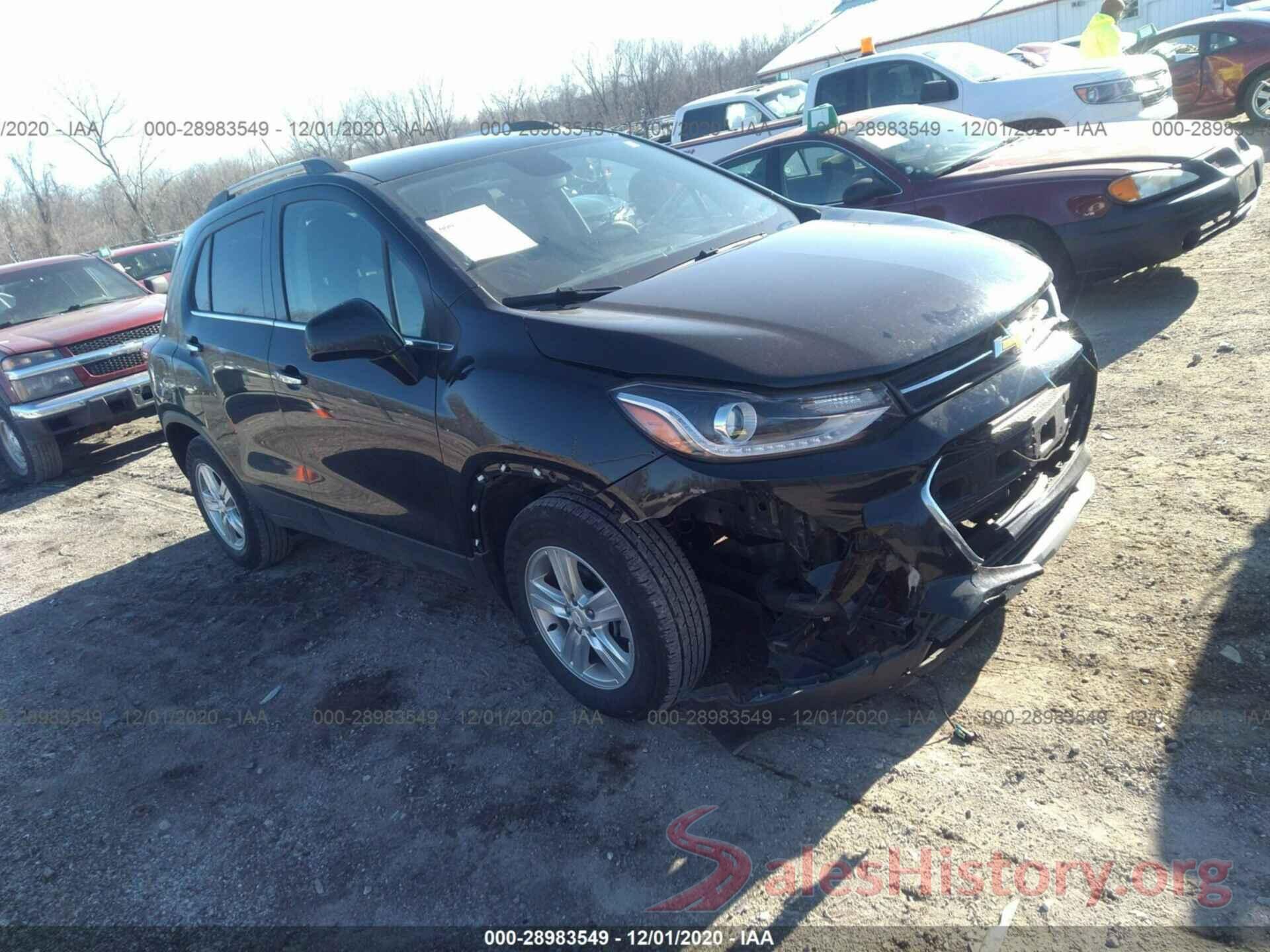 3GNCJLSB4JL385617 2018 CHEVROLET TRAX