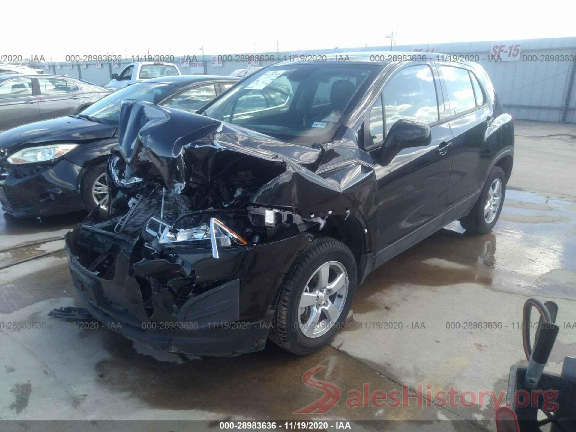 KL7CJNSB0GB731433 2016 CHEVROLET TRAX