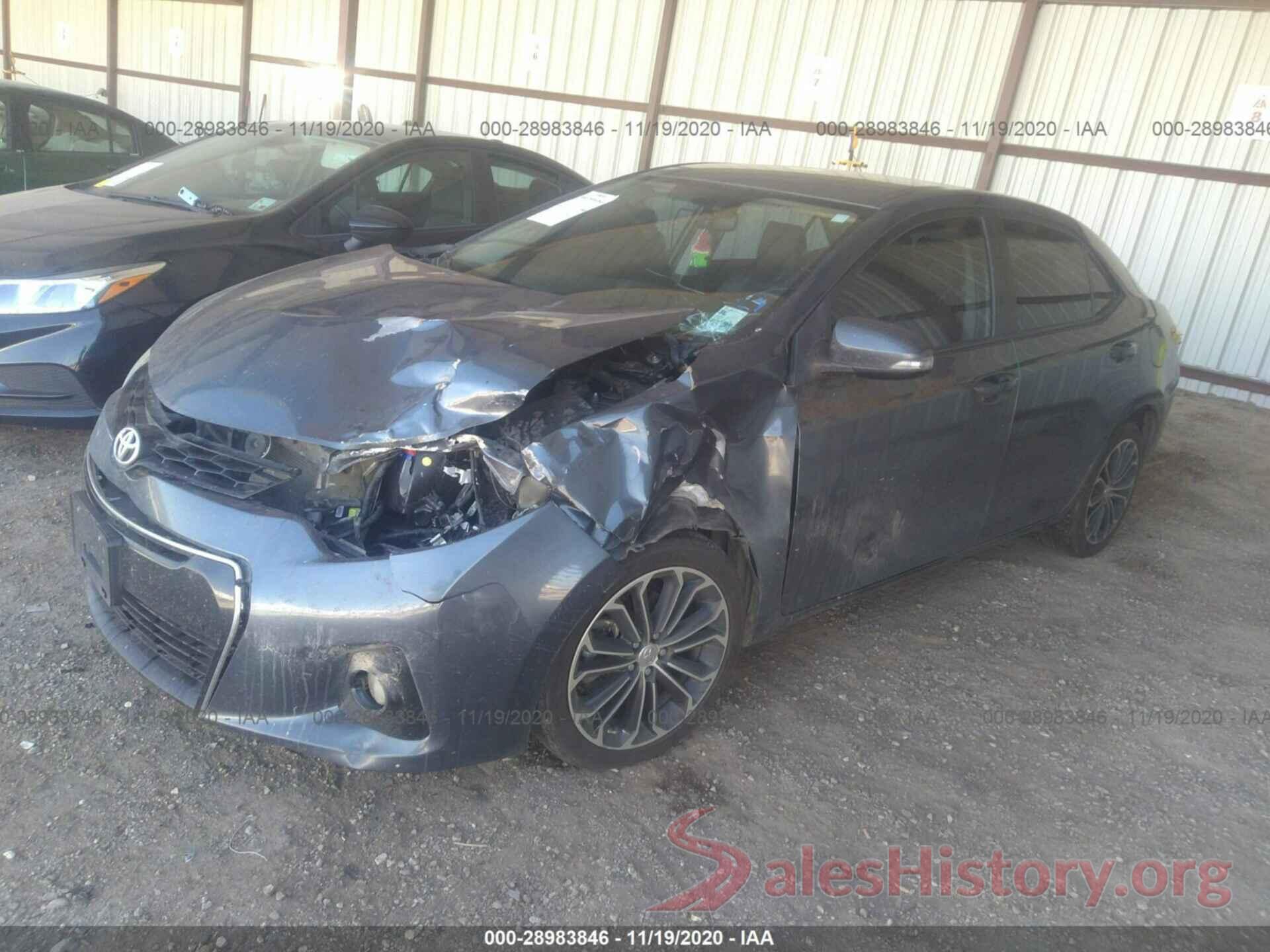 5YFBURHE9GP387634 2016 TOYOTA COROLLA