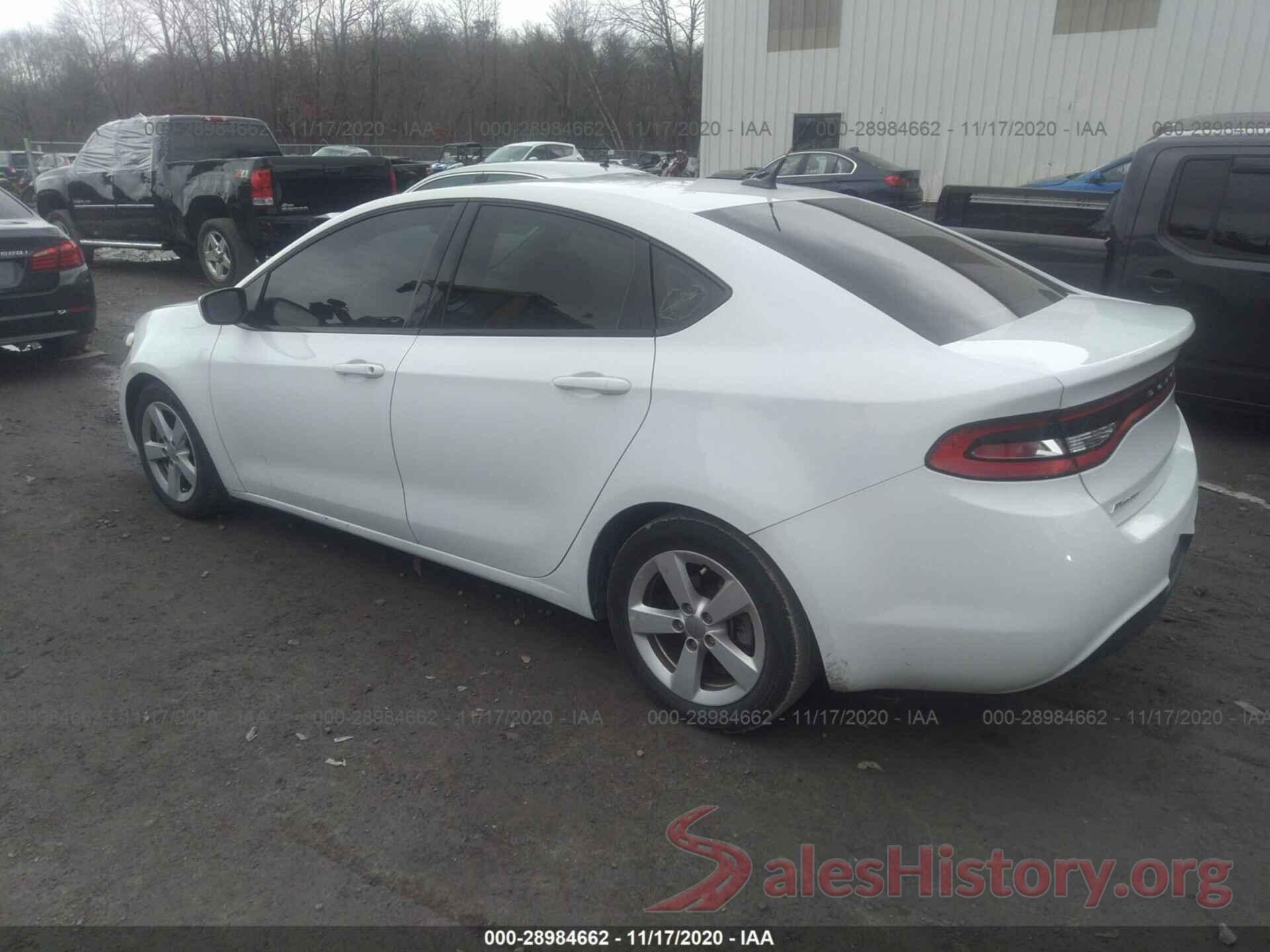 1C3CDFBB8GD766178 2016 DODGE DART