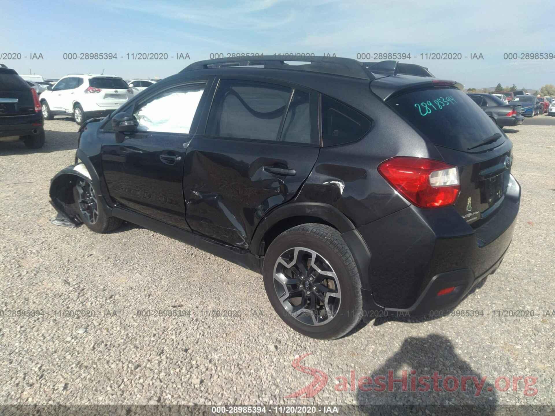 JF2GPALC6H8200885 2017 SUBARU CROSSTREK