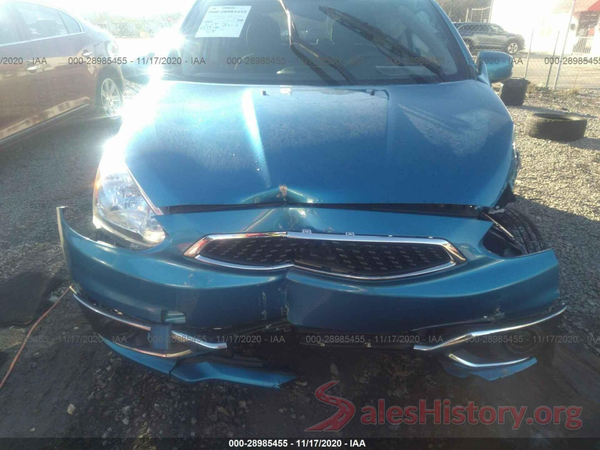 ML32A3HJ8LH003502 2020 MITSUBISHI MIRAGE