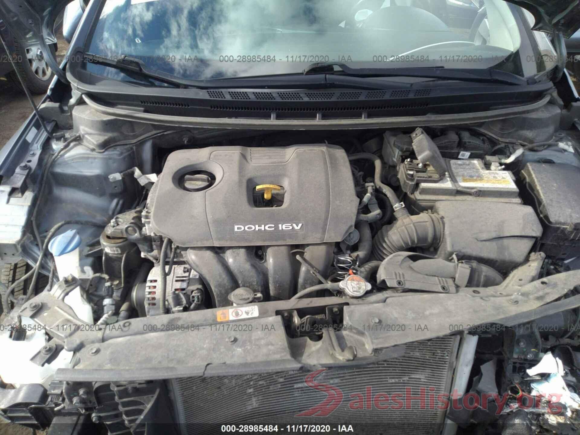 3KPFL4A72JE188291 2018 KIA FORTE