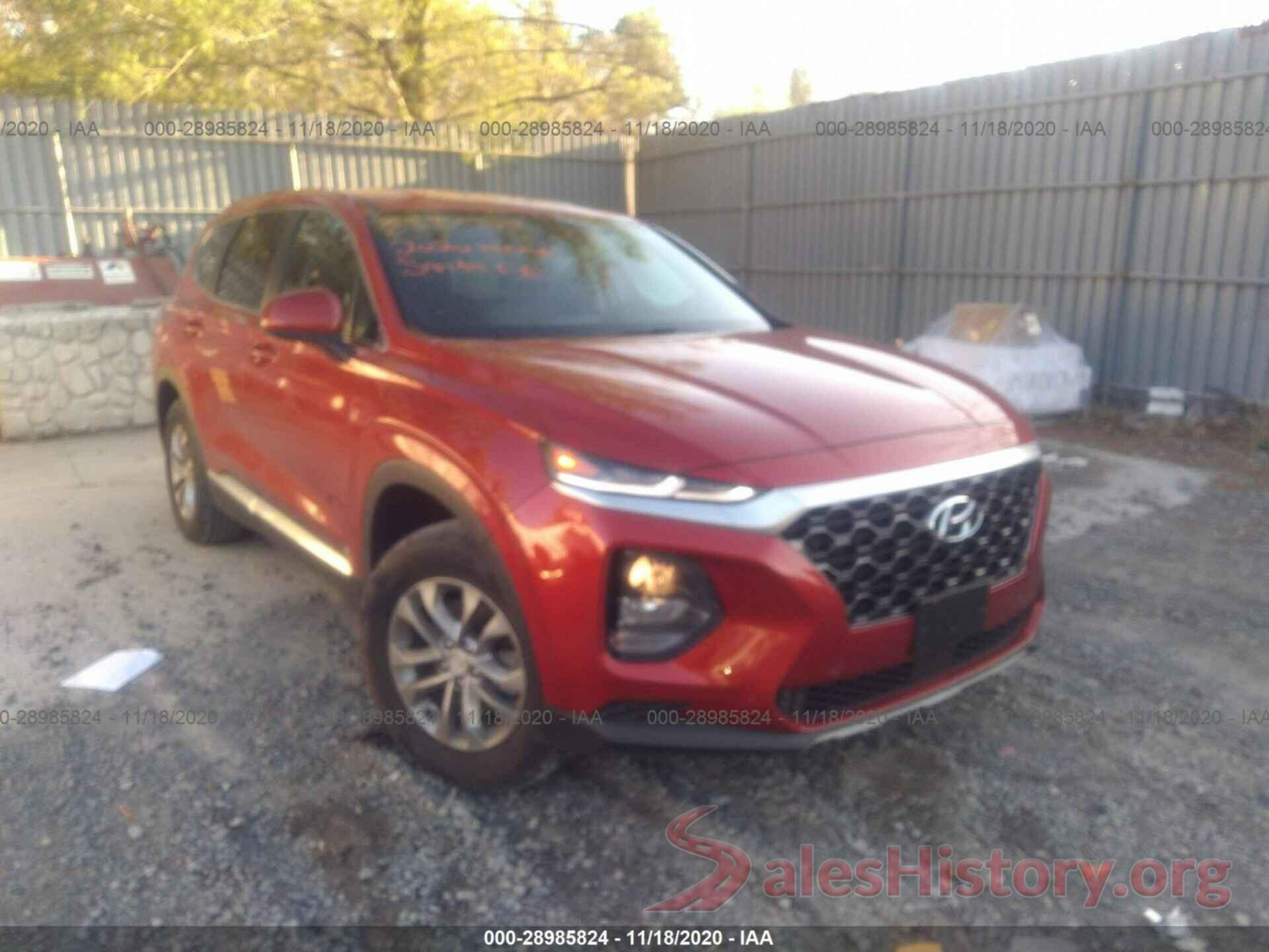 5NMS2CAD0LH231717 2020 HYUNDAI SANTA FE