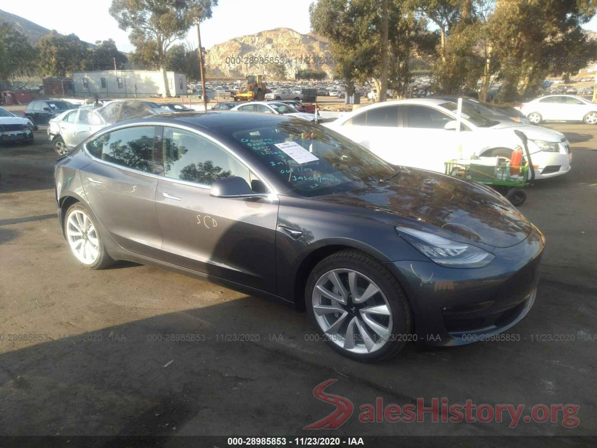 5YJ3E1EA0KF402045 2019 TESLA MODEL 3