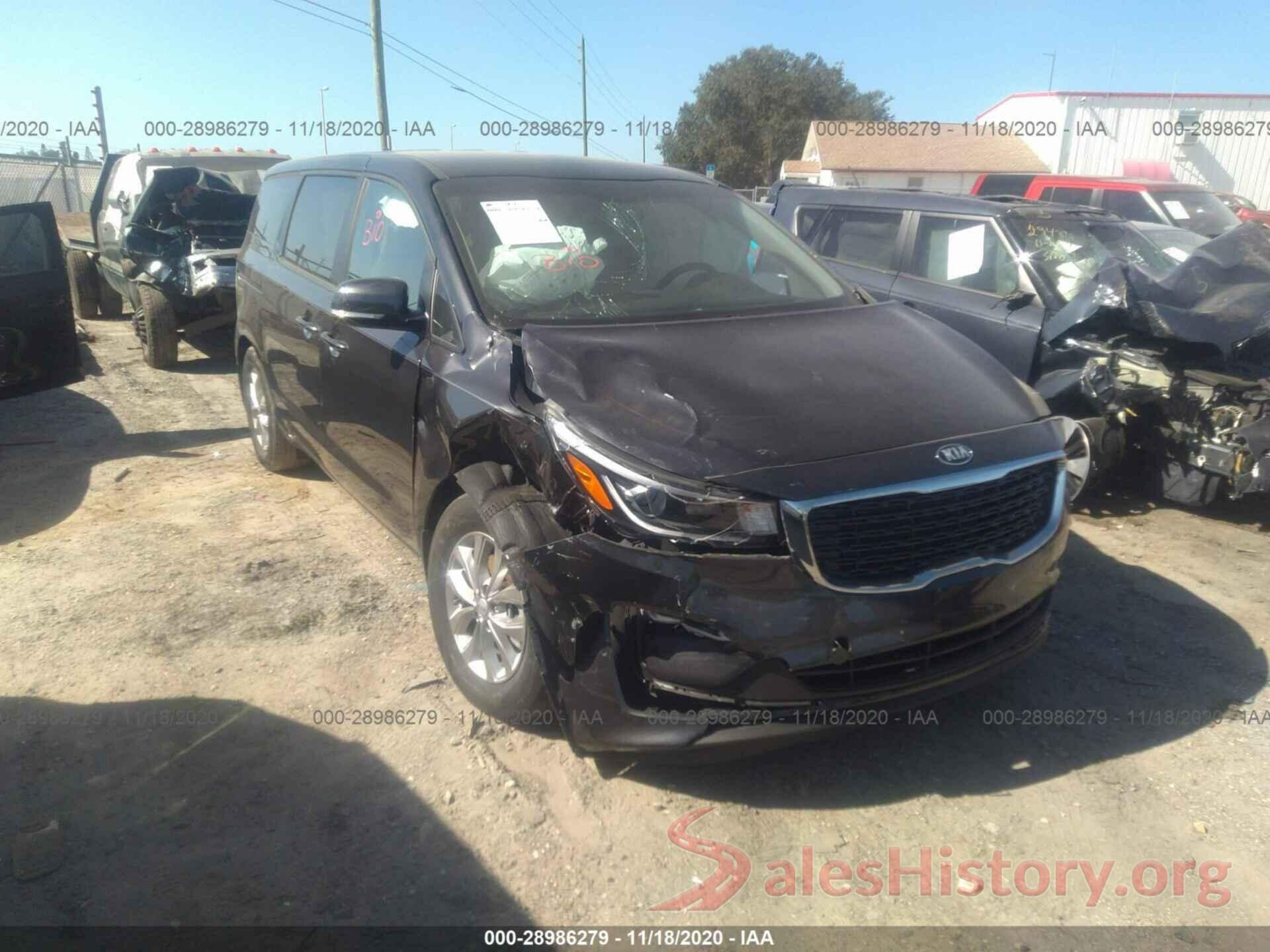 KNDMB5C16K6534021 2019 KIA SEDONA