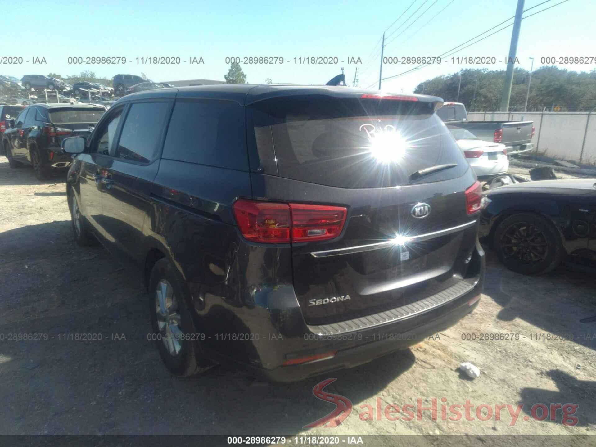 KNDMB5C16K6534021 2019 KIA SEDONA