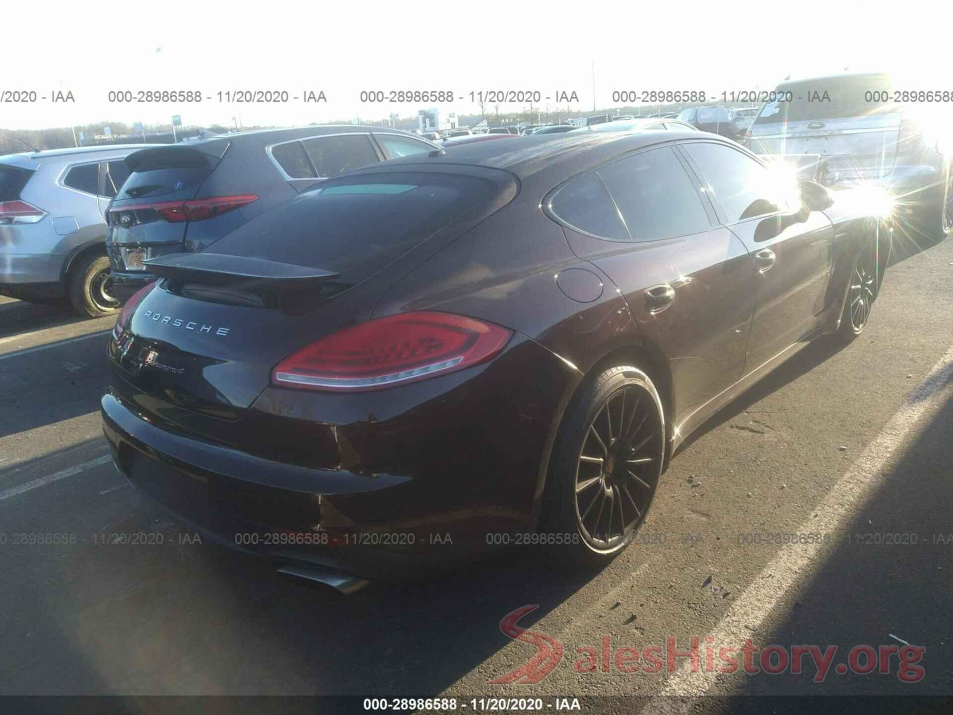 WP0AA2A70GL005183 2016 PORSCHE PANAMERA