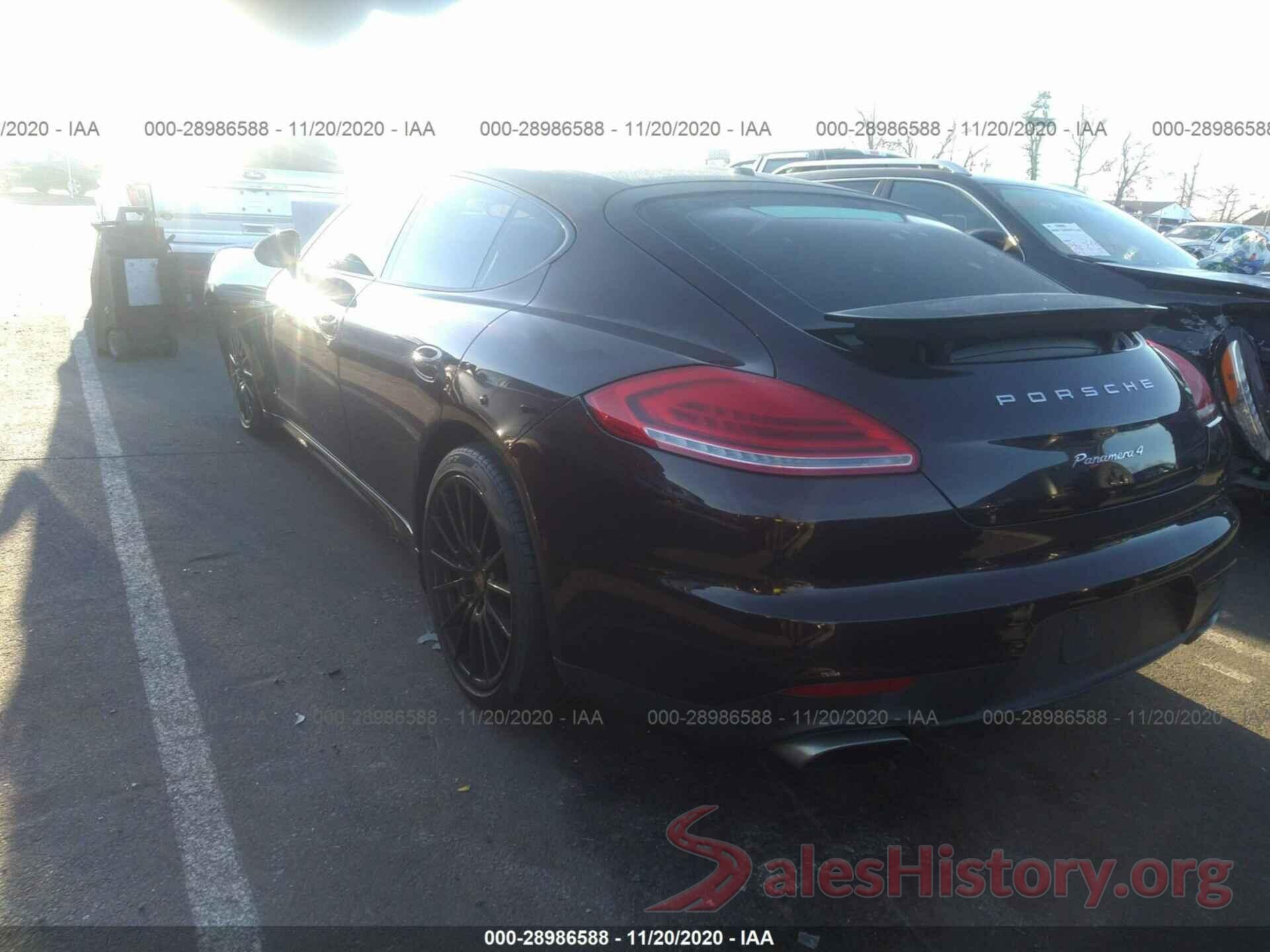 WP0AA2A70GL005183 2016 PORSCHE PANAMERA