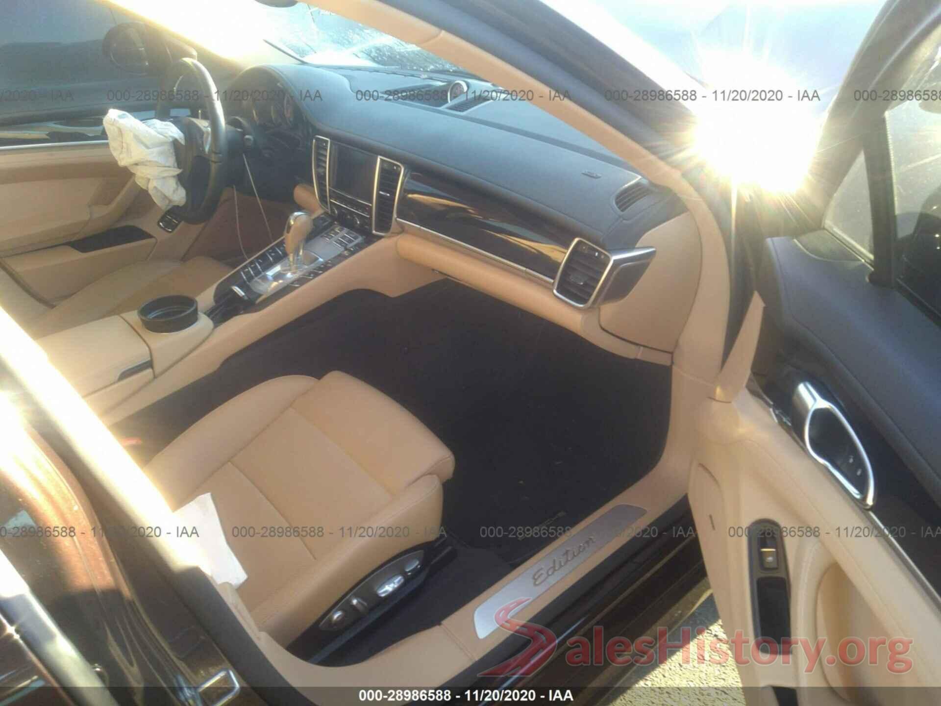 WP0AA2A70GL005183 2016 PORSCHE PANAMERA