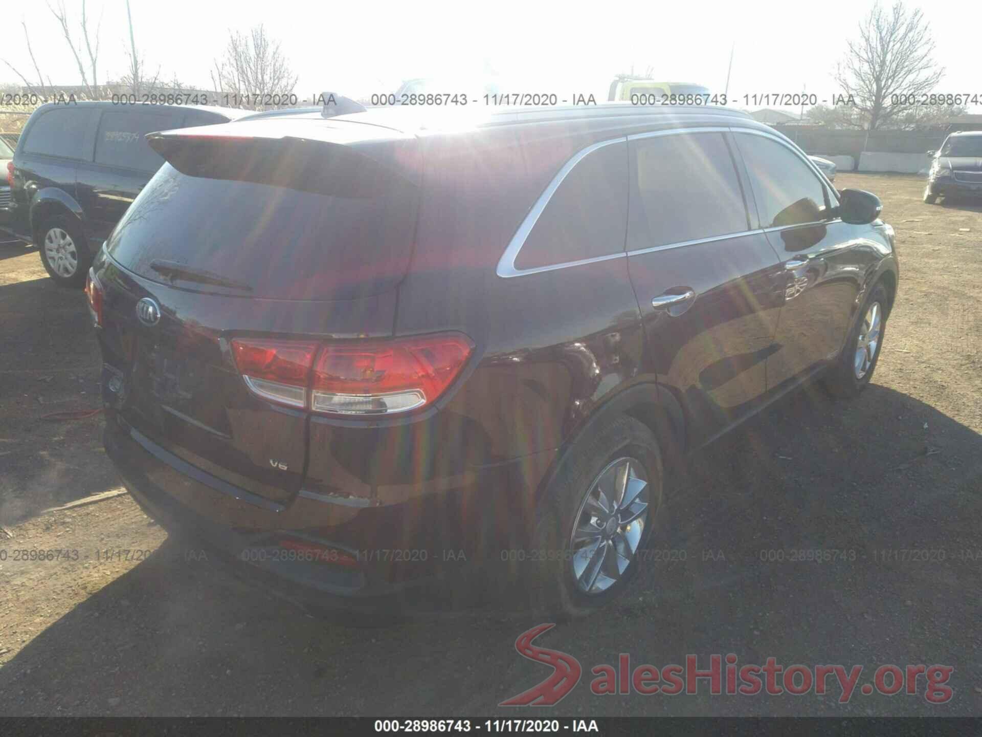 5XYPGDA57HG235464 2017 KIA SORENTO