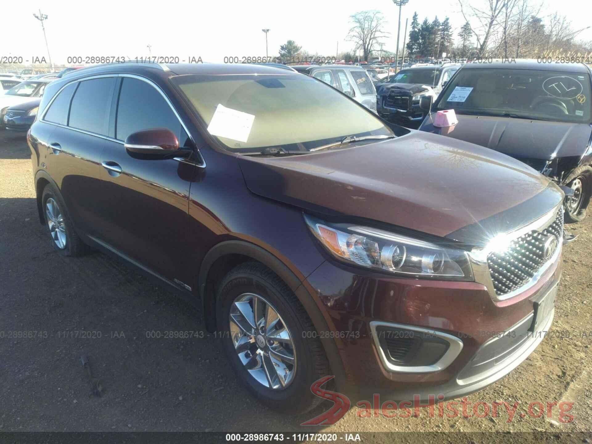 5XYPGDA57HG235464 2017 KIA SORENTO