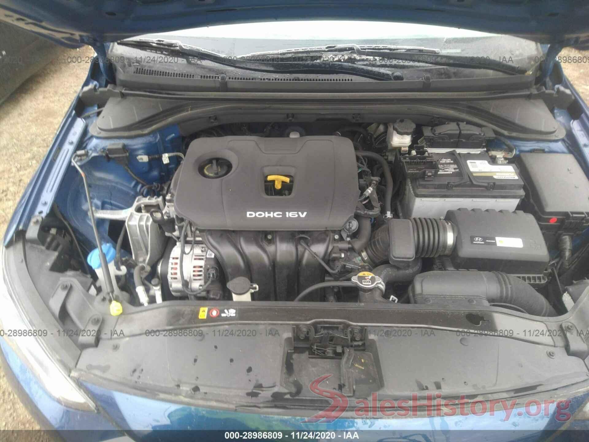 5NPD74LF6JH291032 2018 HYUNDAI ELANTRA