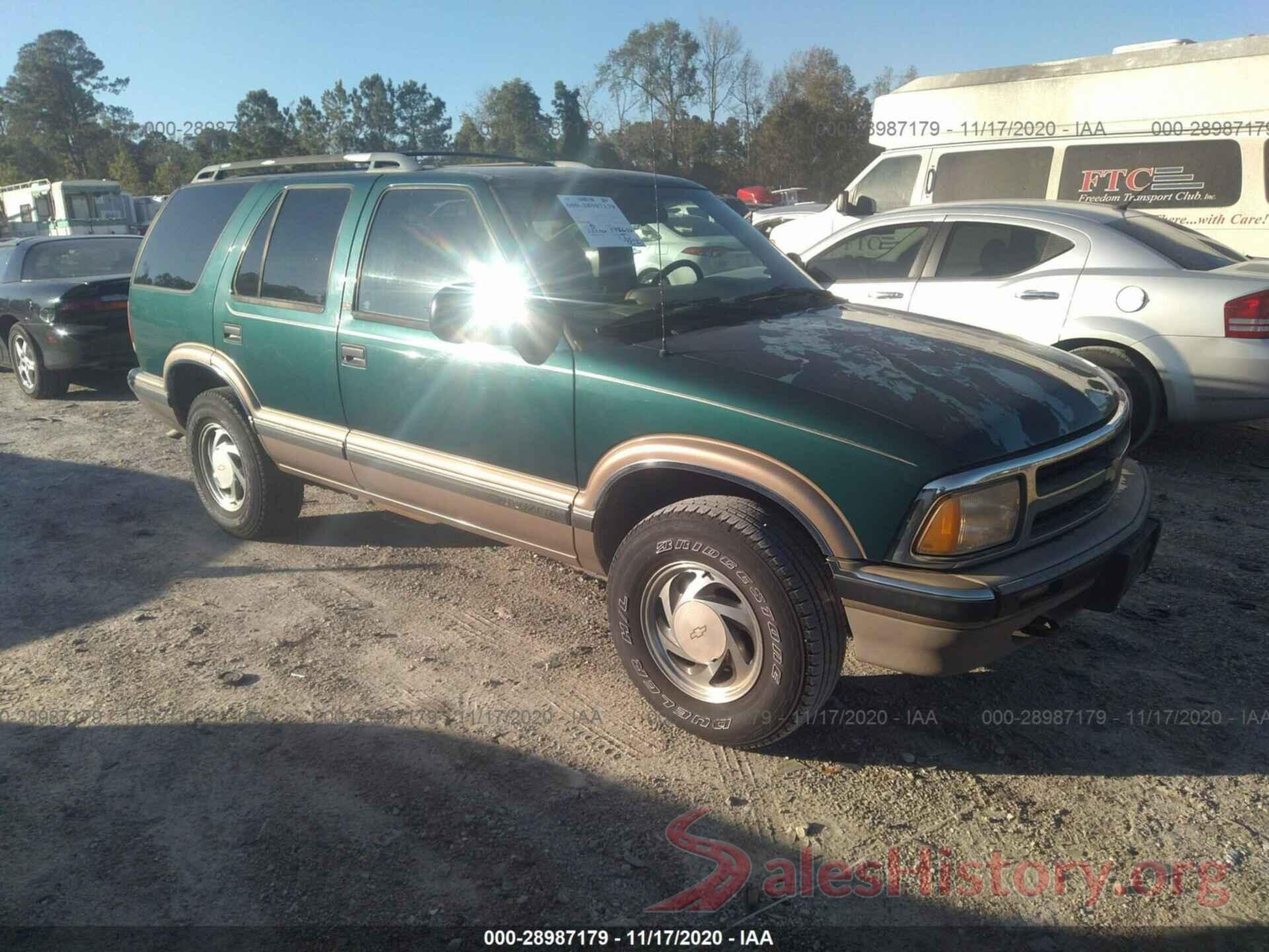 1GNDT13W8T2199071 1996 Chevrolet Blazer