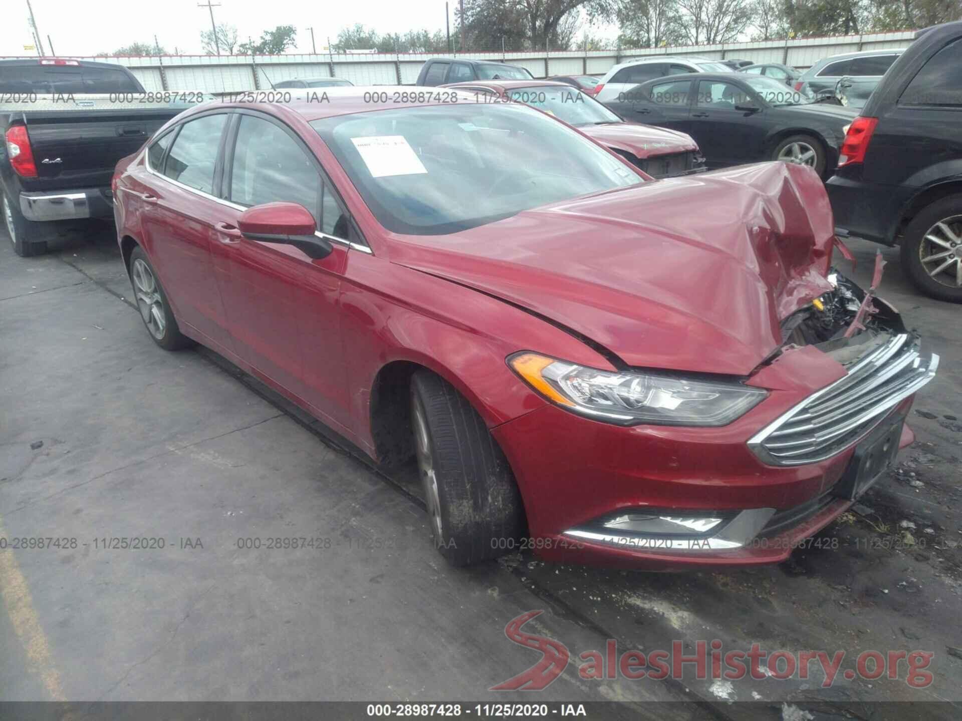 3FA6P0H71HR206582 2017 FORD FUSION