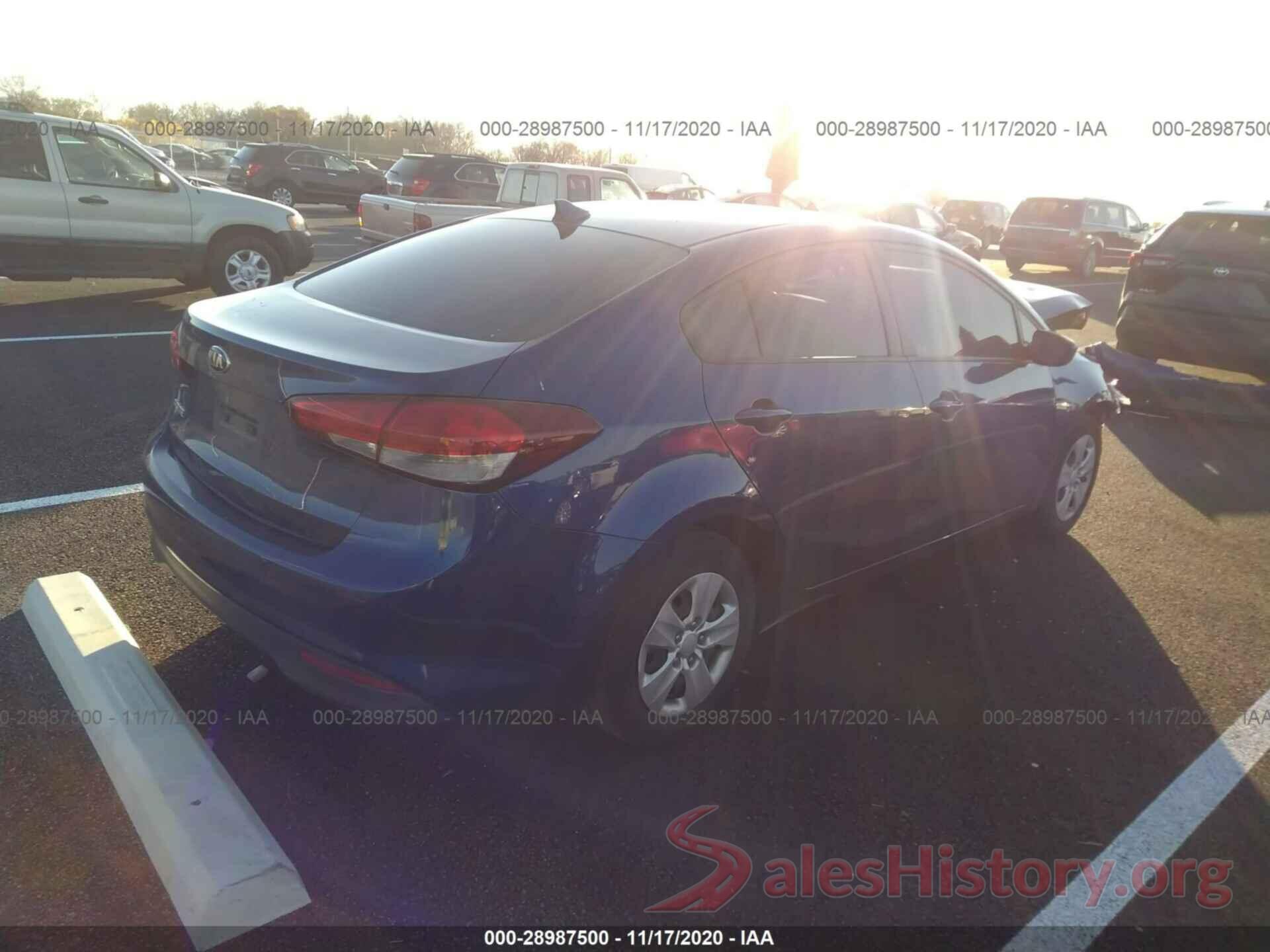 3KPFK4A73JE230504 2018 KIA FORTE