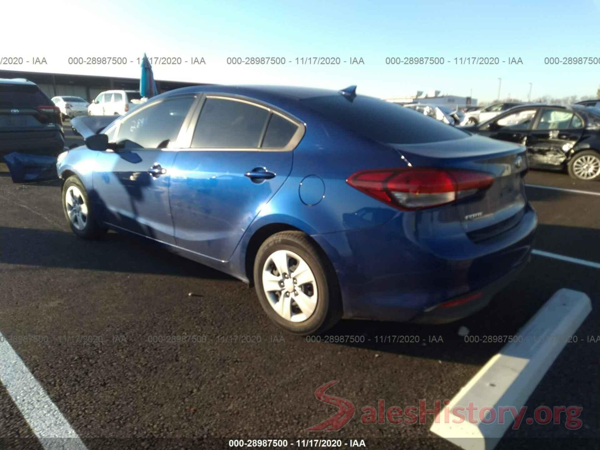 3KPFK4A73JE230504 2018 KIA FORTE