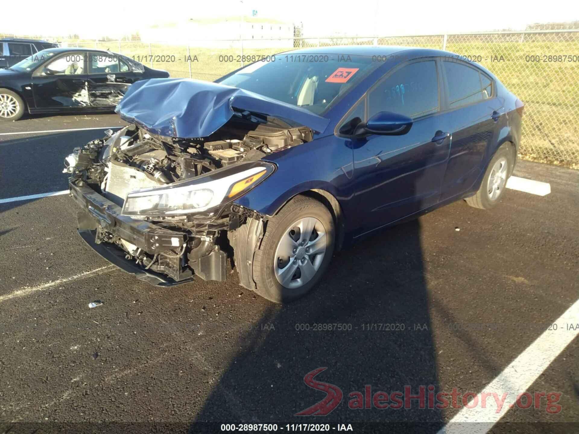 3KPFK4A73JE230504 2018 KIA FORTE