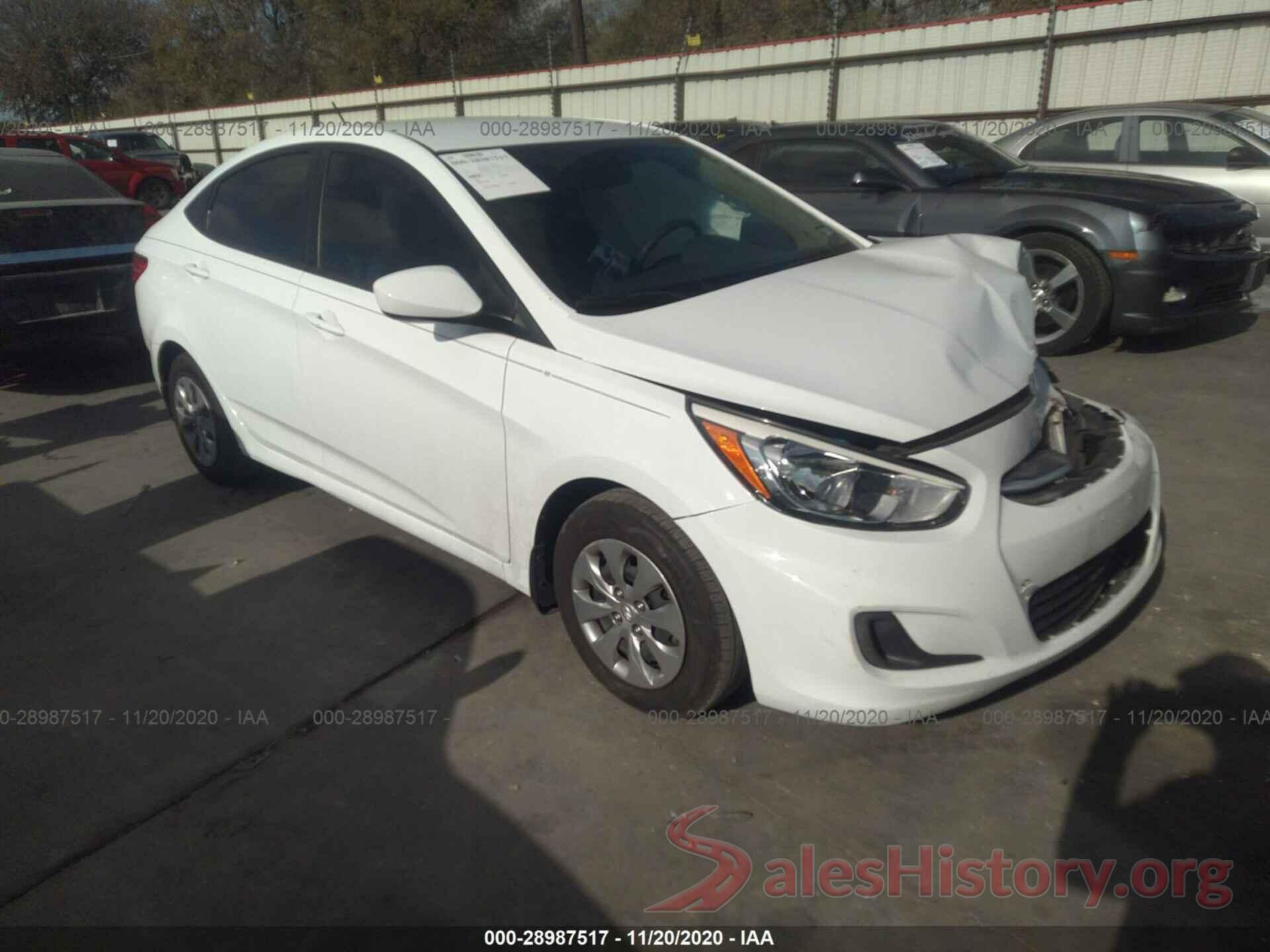 KMHCT4AE4HU321268 2017 HYUNDAI ACCENT