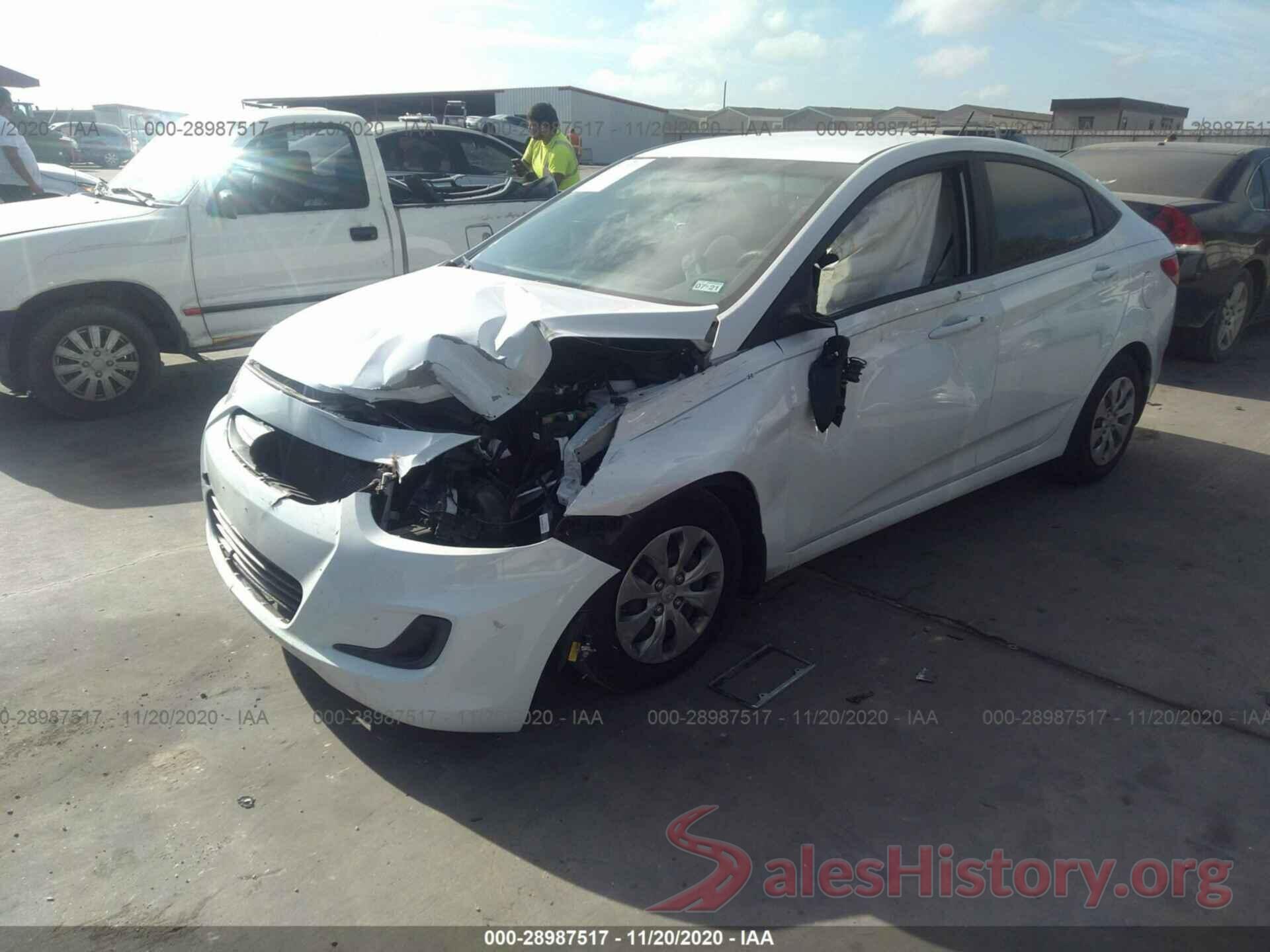 KMHCT4AE4HU321268 2017 HYUNDAI ACCENT