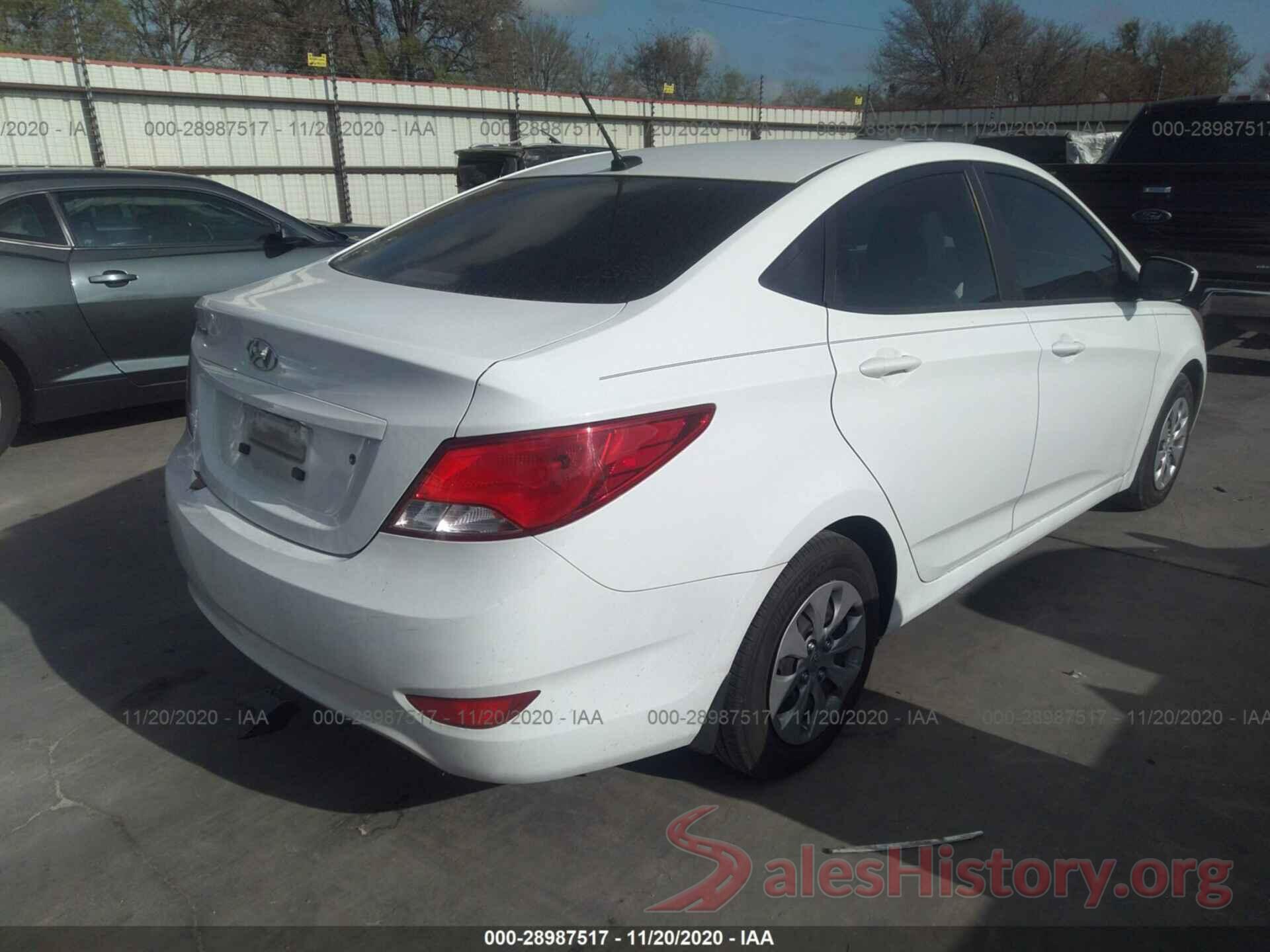 KMHCT4AE4HU321268 2017 HYUNDAI ACCENT