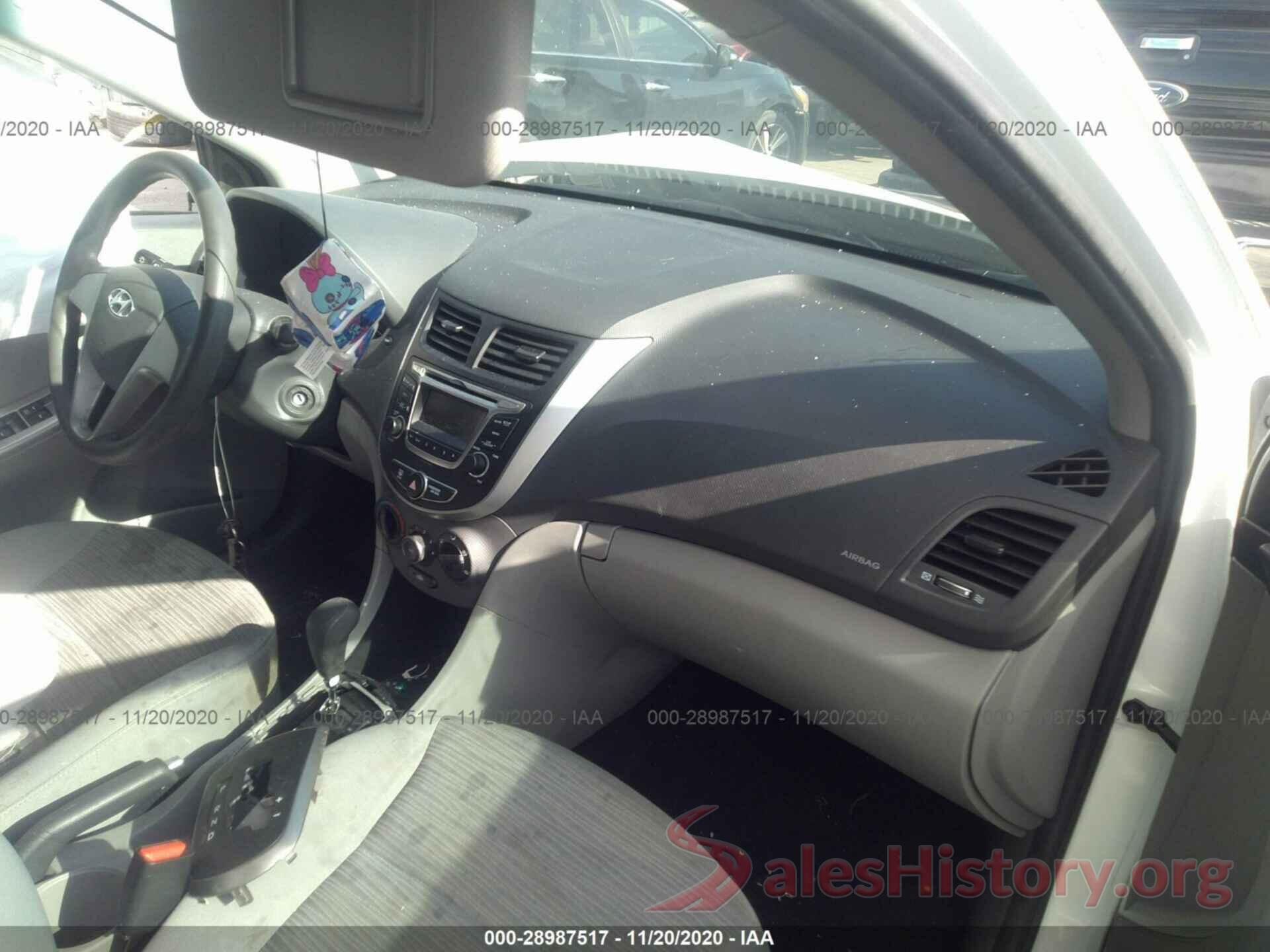 KMHCT4AE4HU321268 2017 HYUNDAI ACCENT