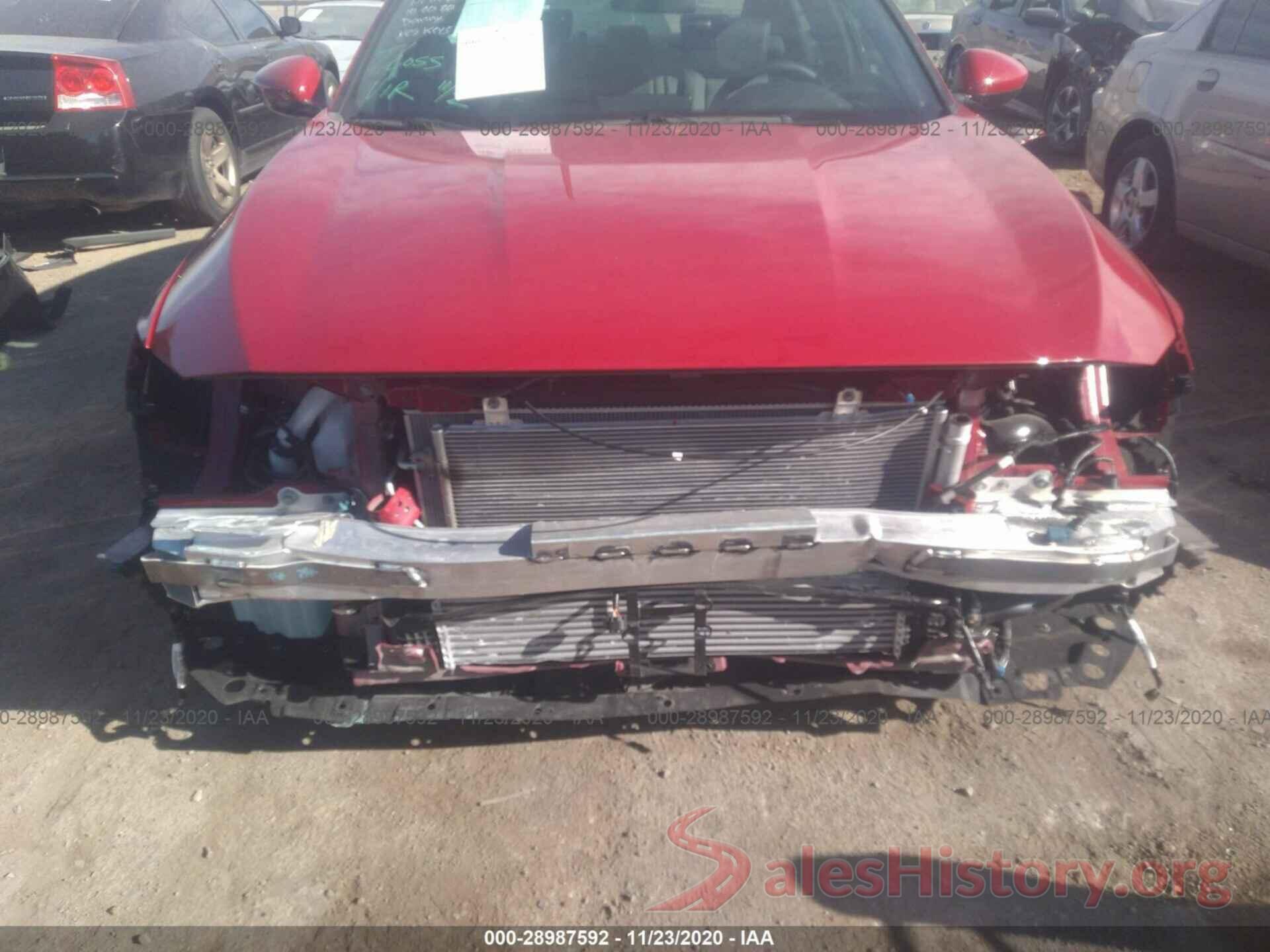 1HGCV2F30LA023807 2020 HONDA ACCORD SEDAN