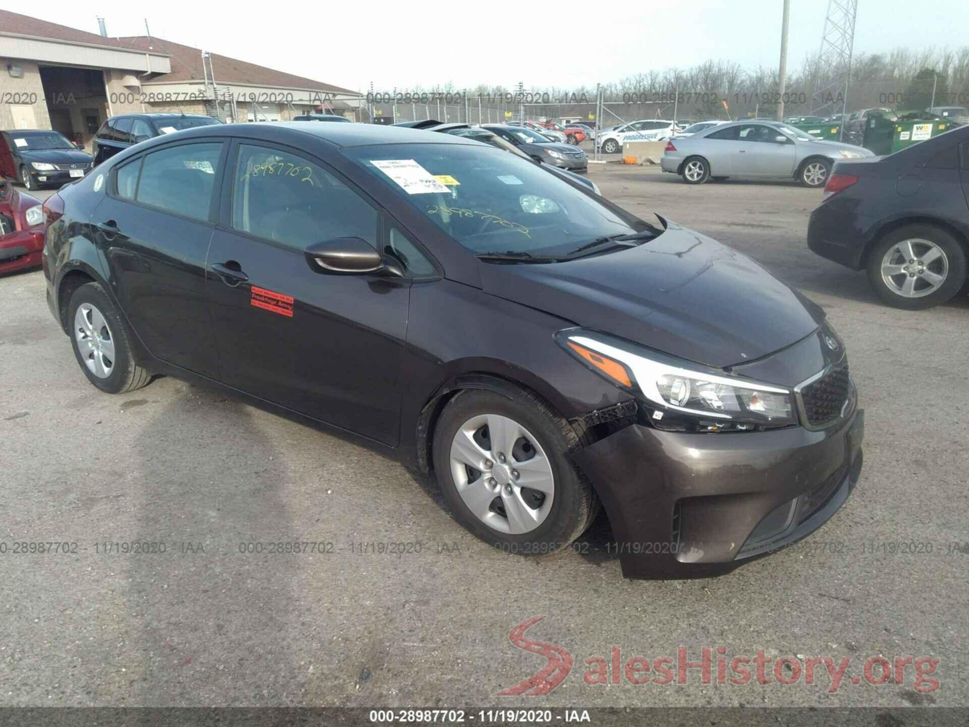 3KPFL4A75JE201888 2018 KIA FORTE