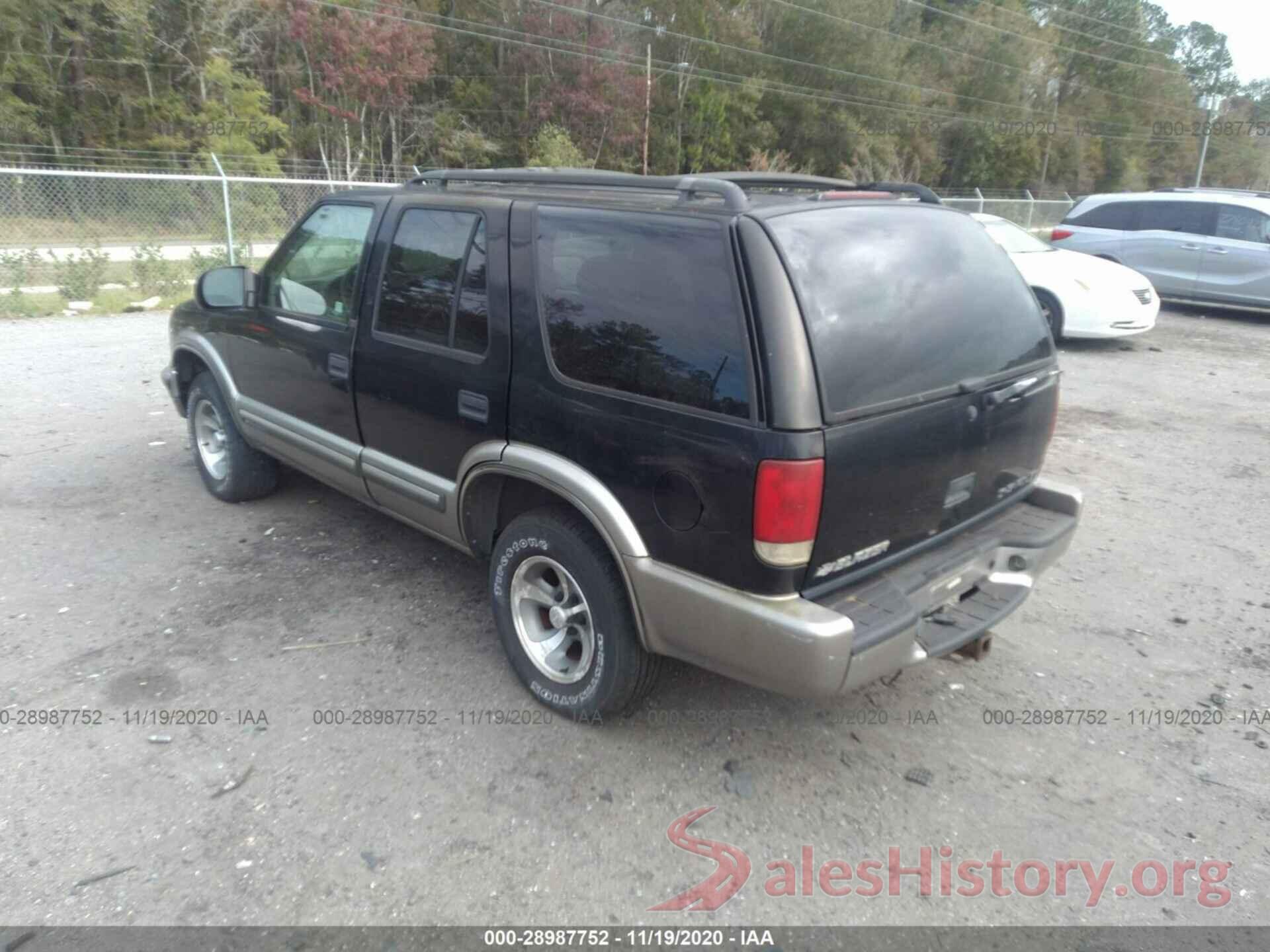 1GNCS13W4Y2184041 2000 CHEVROLET BLAZER