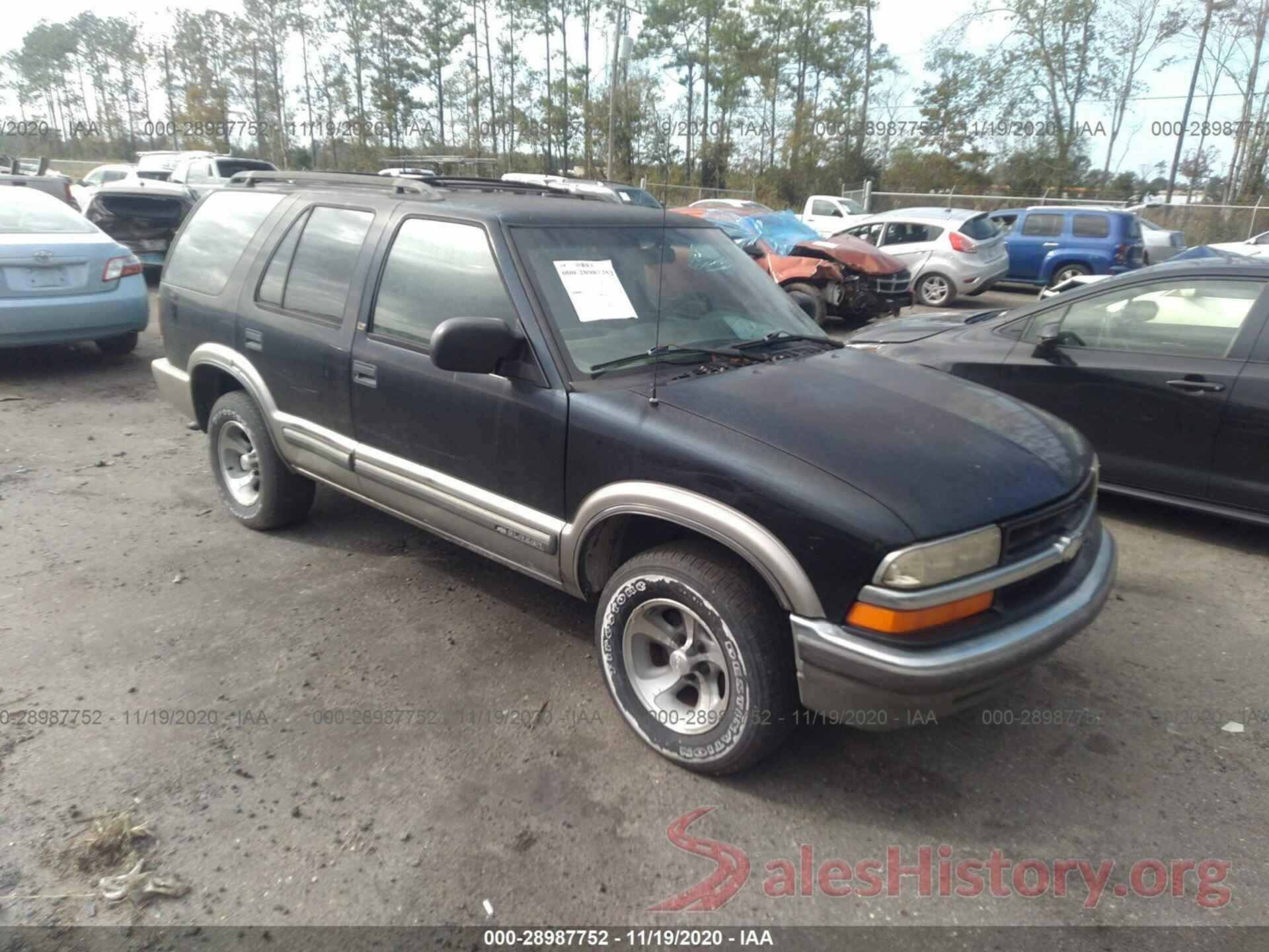 1GNCS13W4Y2184041 2000 CHEVROLET BLAZER