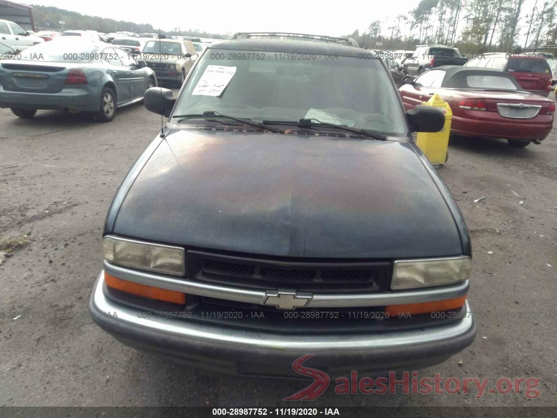 1GNCS13W4Y2184041 2000 CHEVROLET BLAZER