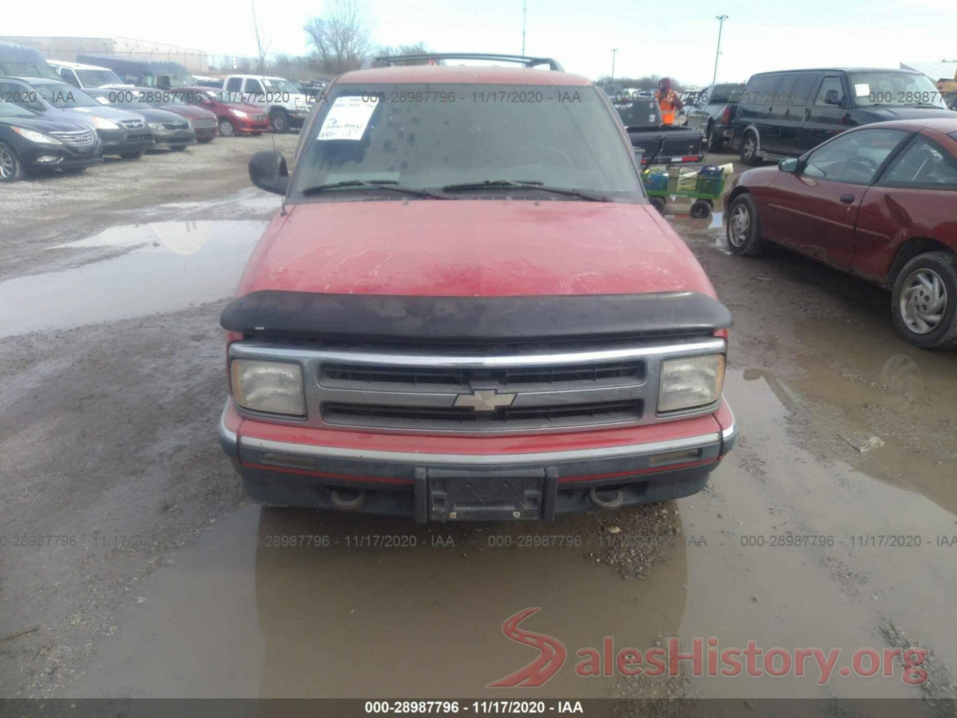 1GNDT13W7S2123355 1995 CHEVROLET BLAZER