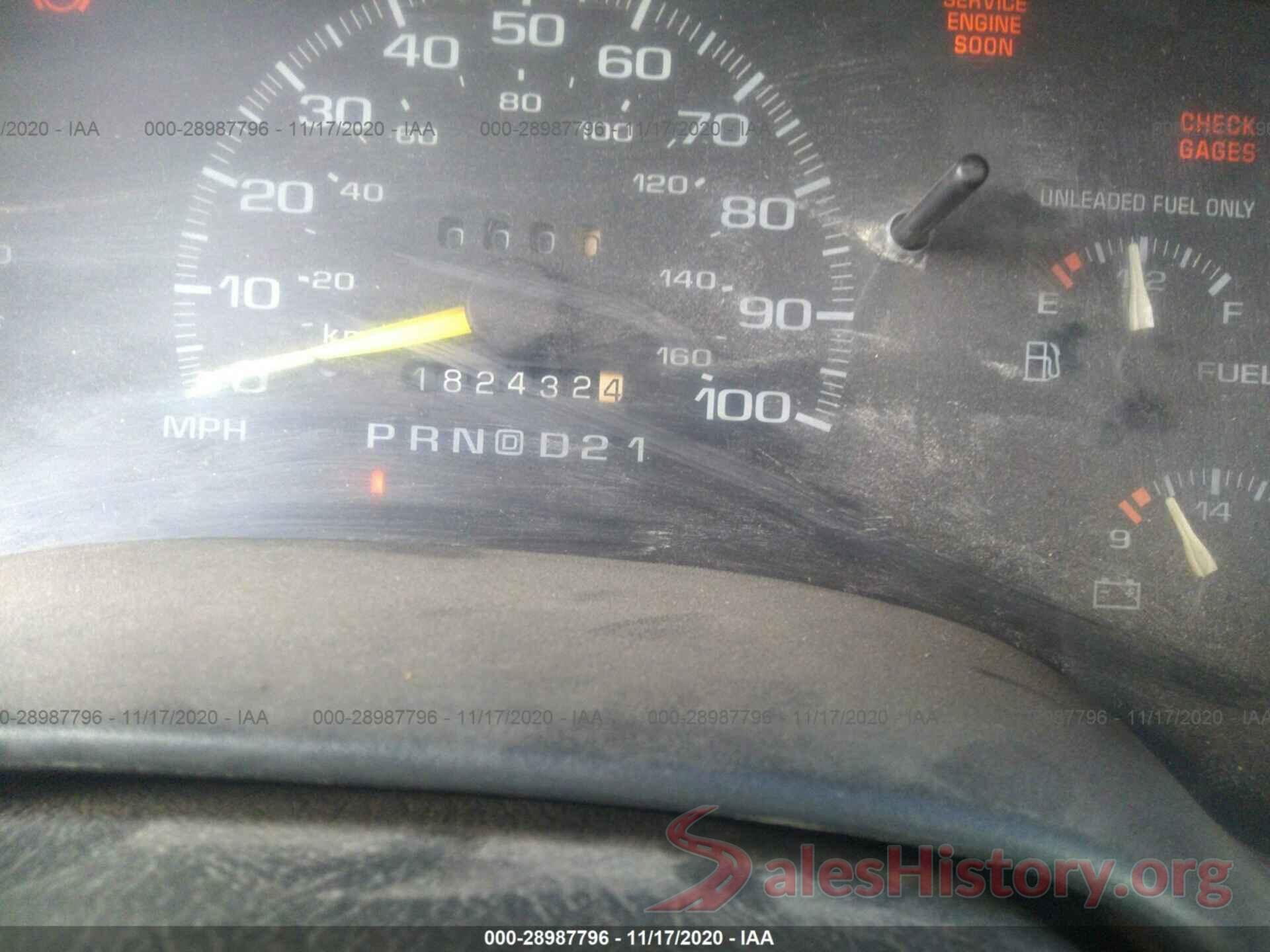 1GNDT13W7S2123355 1995 CHEVROLET BLAZER