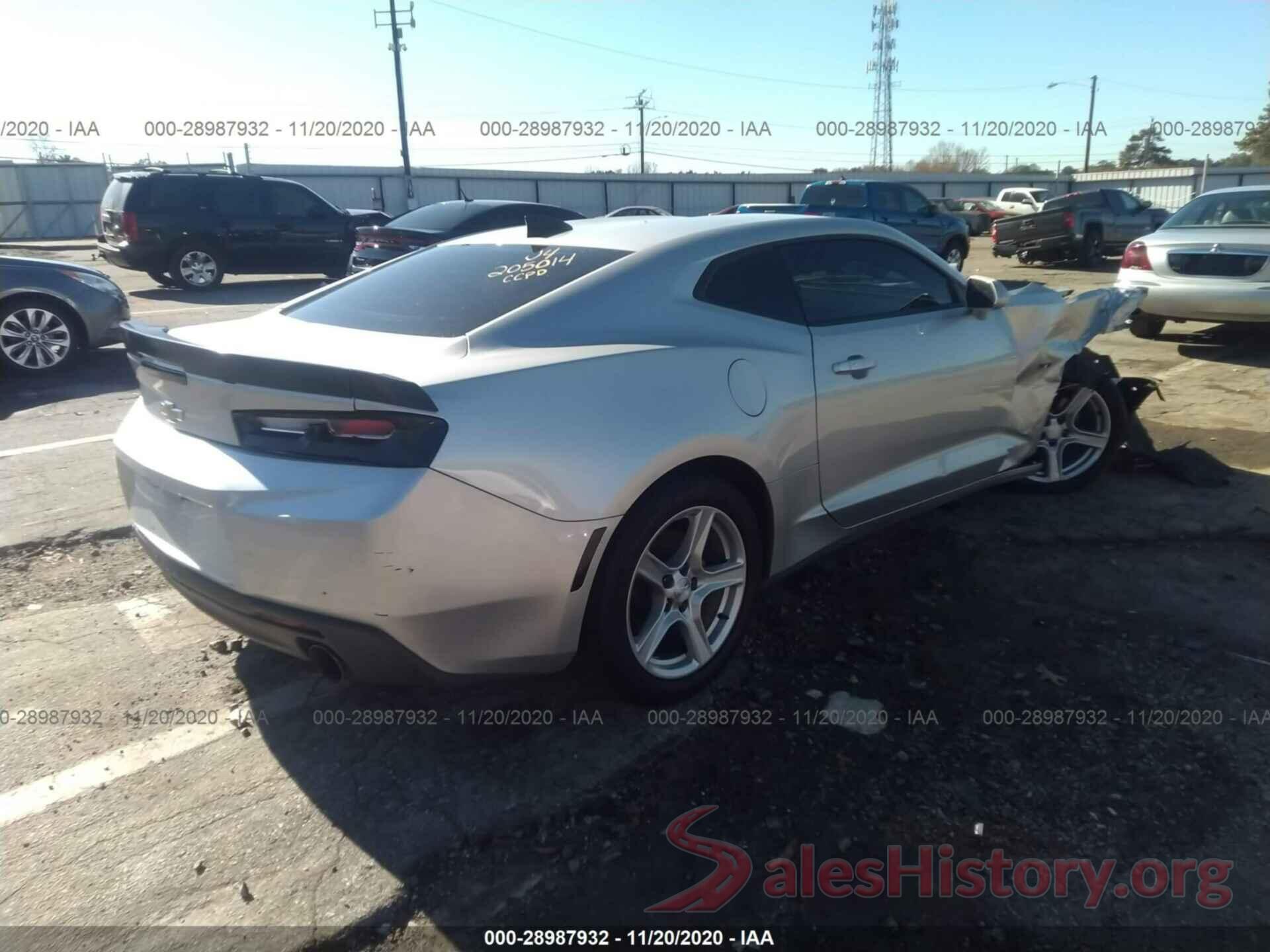 1G1FA1RS9J0155707 2018 CHEVROLET CAMARO