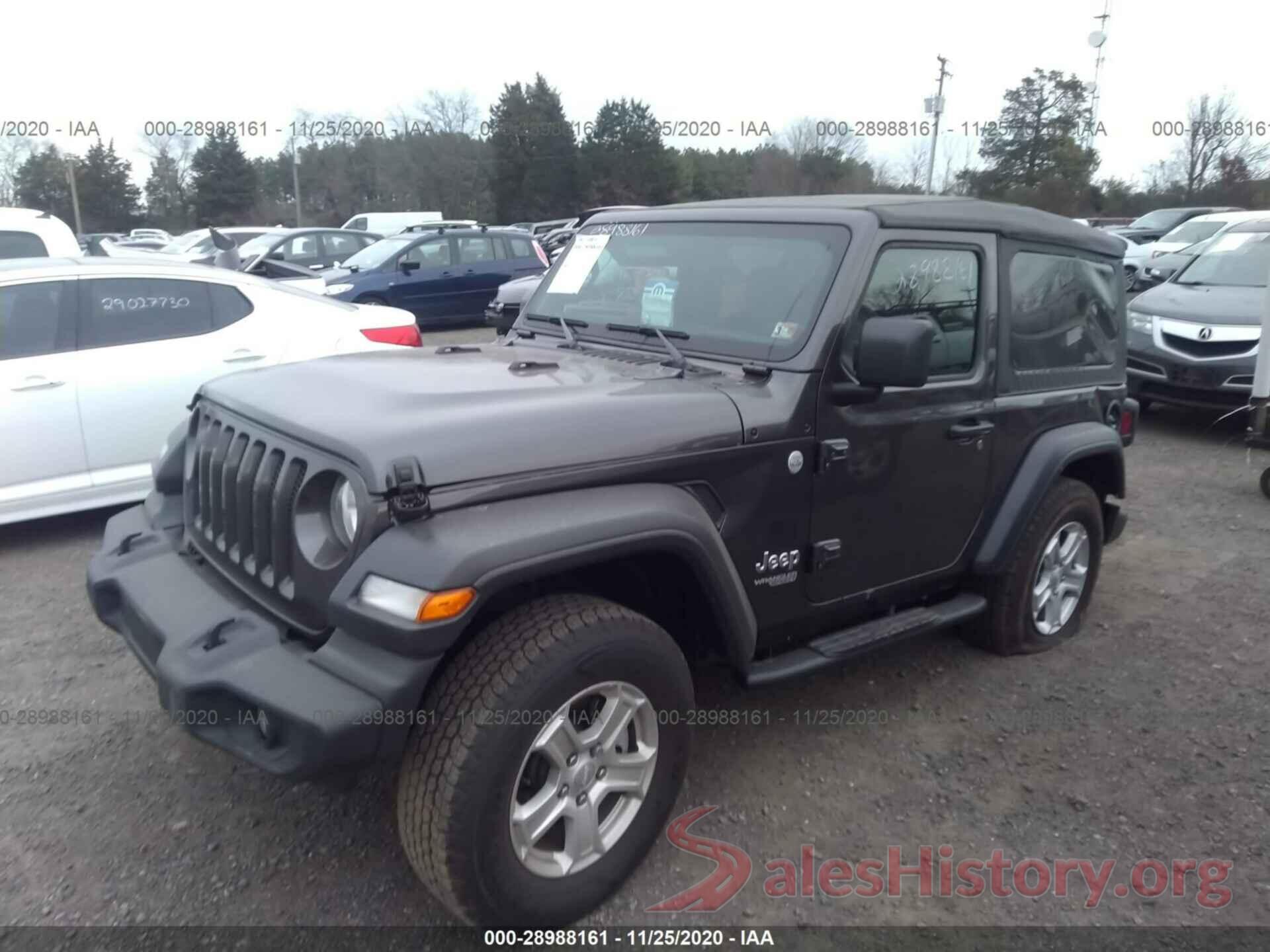 1C4GJXAN6LW261049 2020 JEEP WRANGLER