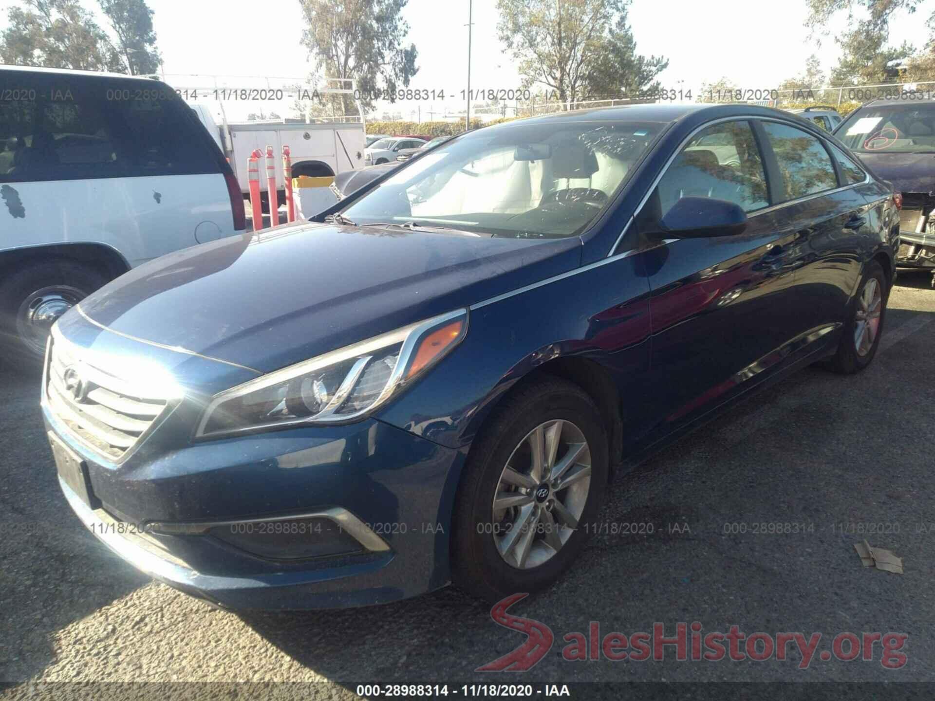 5NPE24AF8HH447913 2017 HYUNDAI SONATA