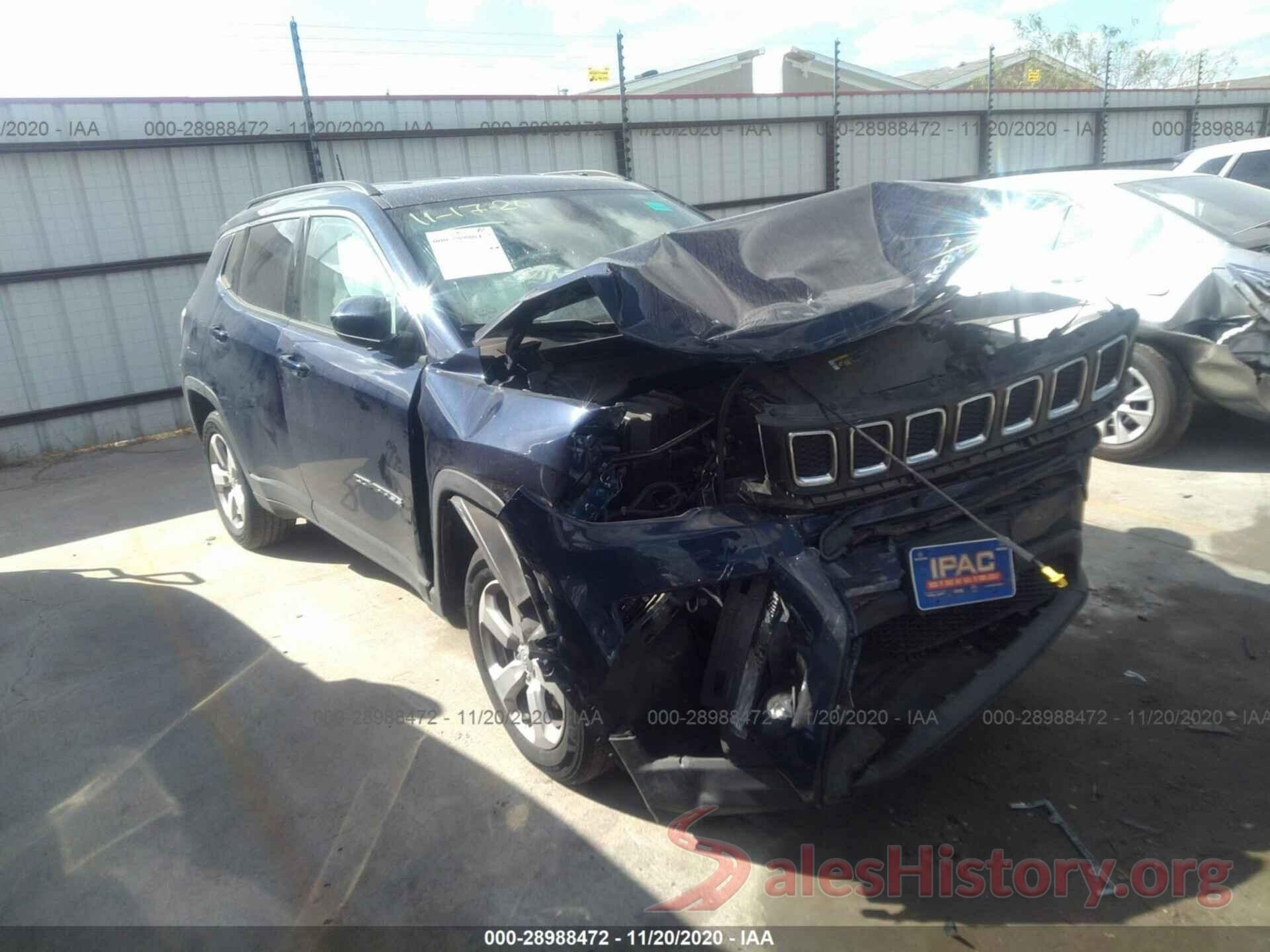 3C4NJCBB5JT215168 2018 JEEP COMPASS