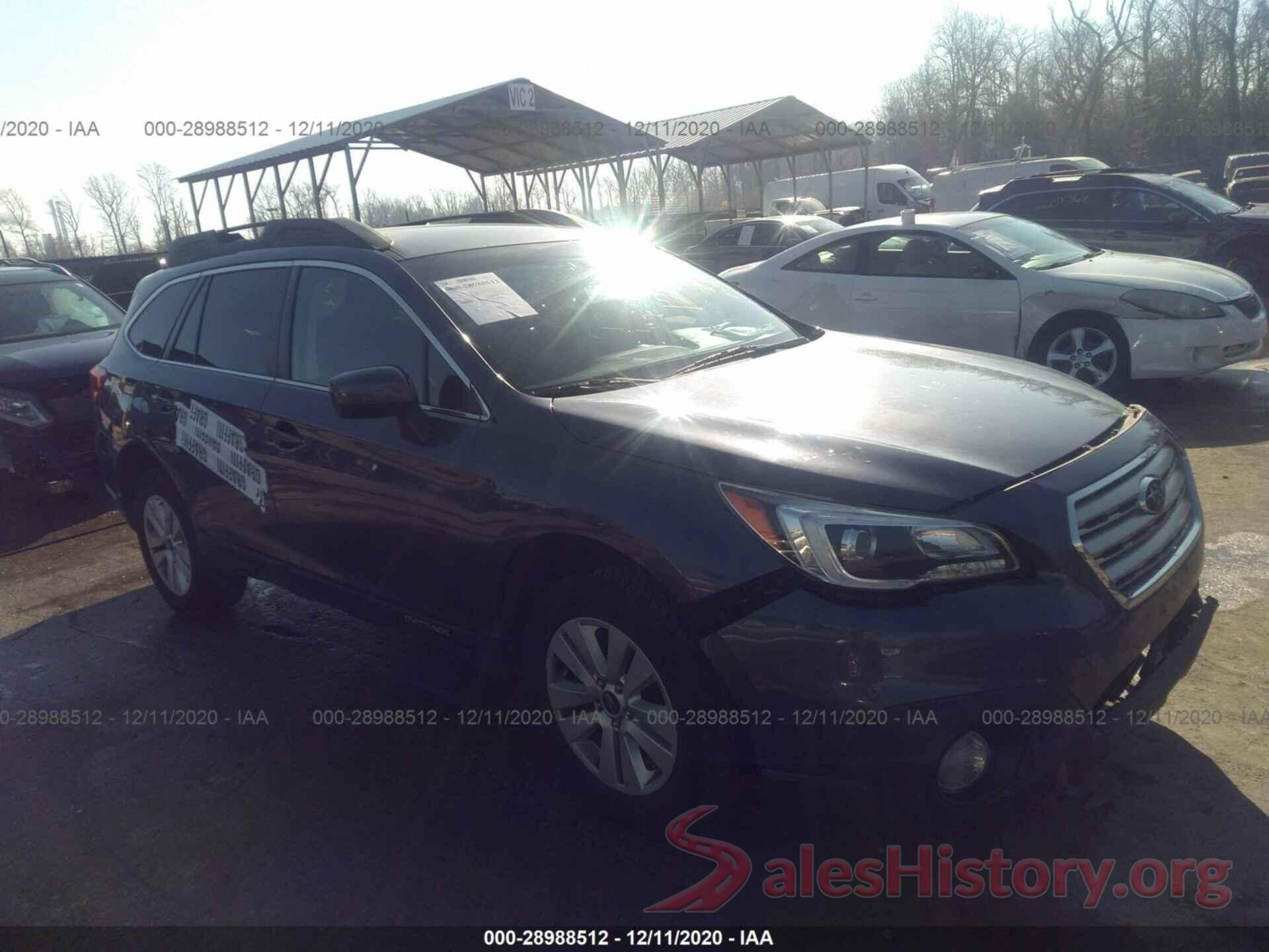 4S4BSACC2H3380267 2017 SUBARU OUTBACK