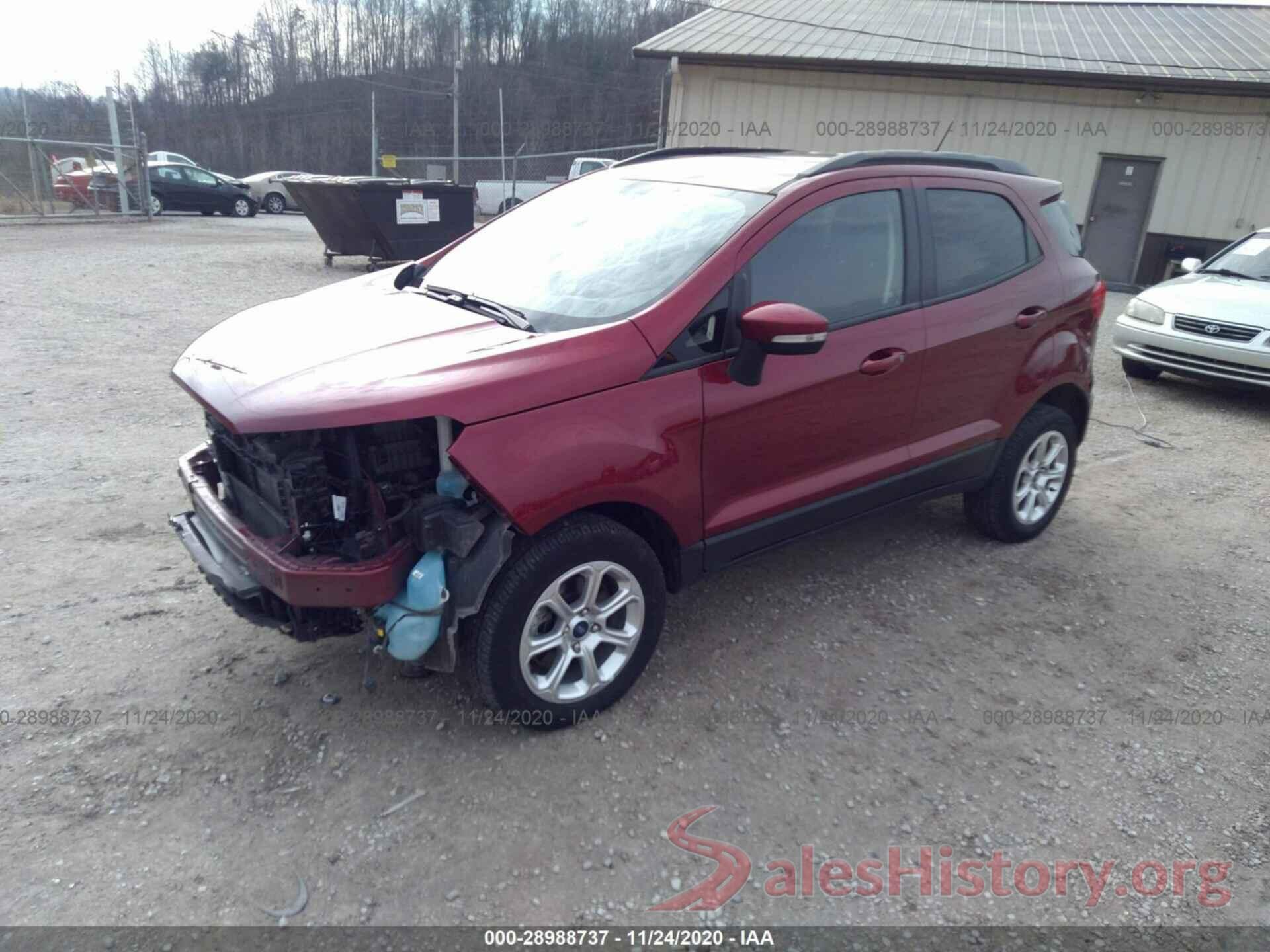 MAJ6S3GL0KC299714 2019 FORD ECOSPORT