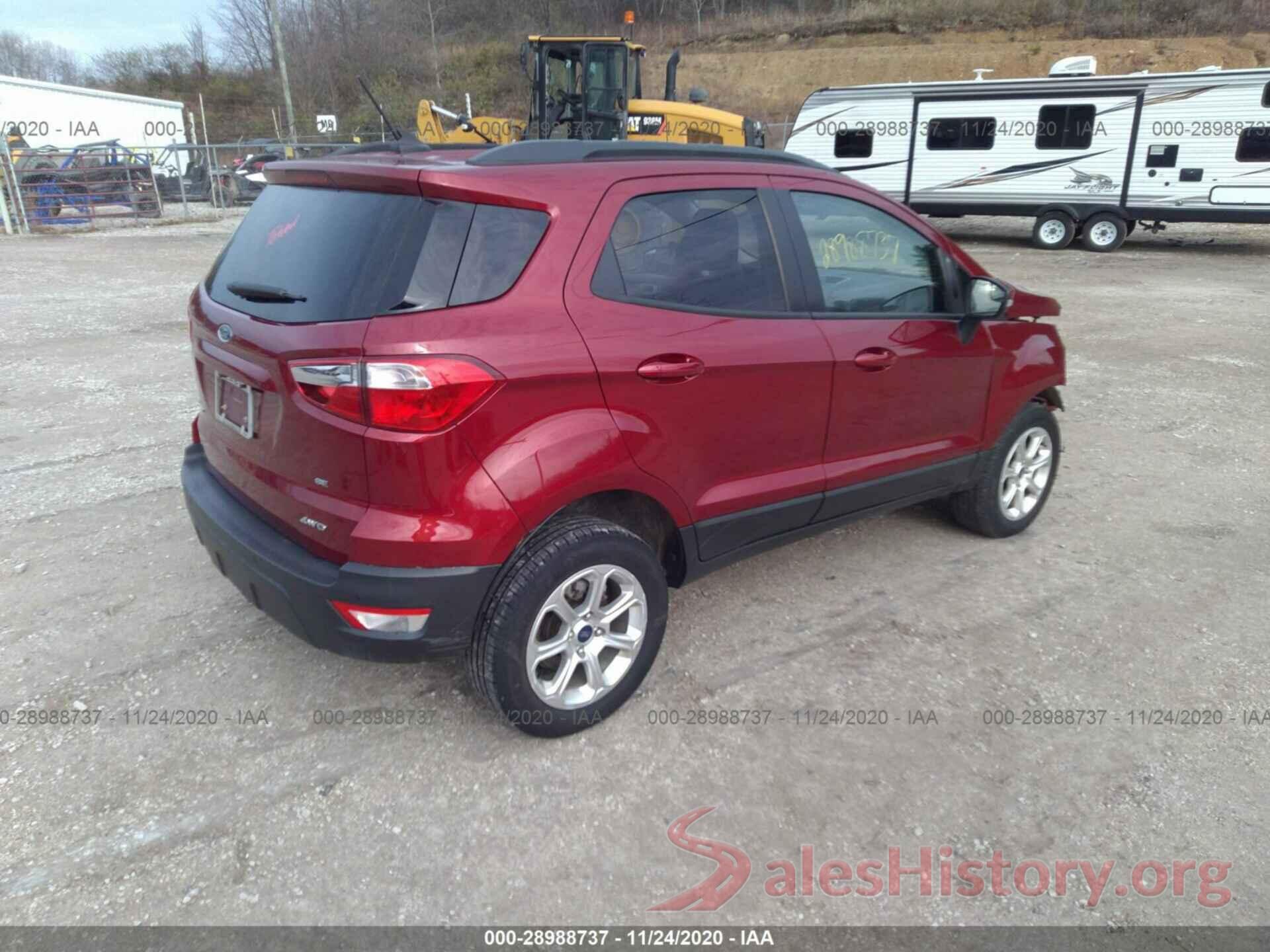 MAJ6S3GL0KC299714 2019 FORD ECOSPORT